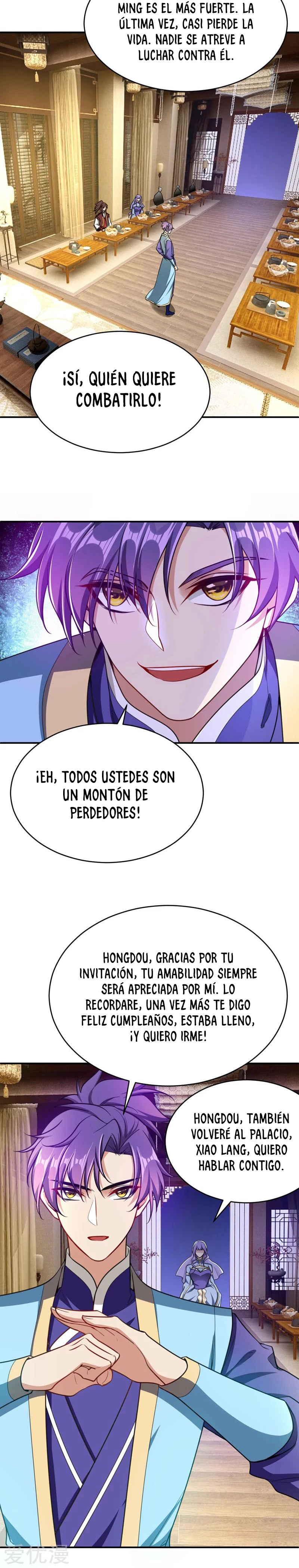 El ascenso del rey demonio —   Capítulo 99 — 4