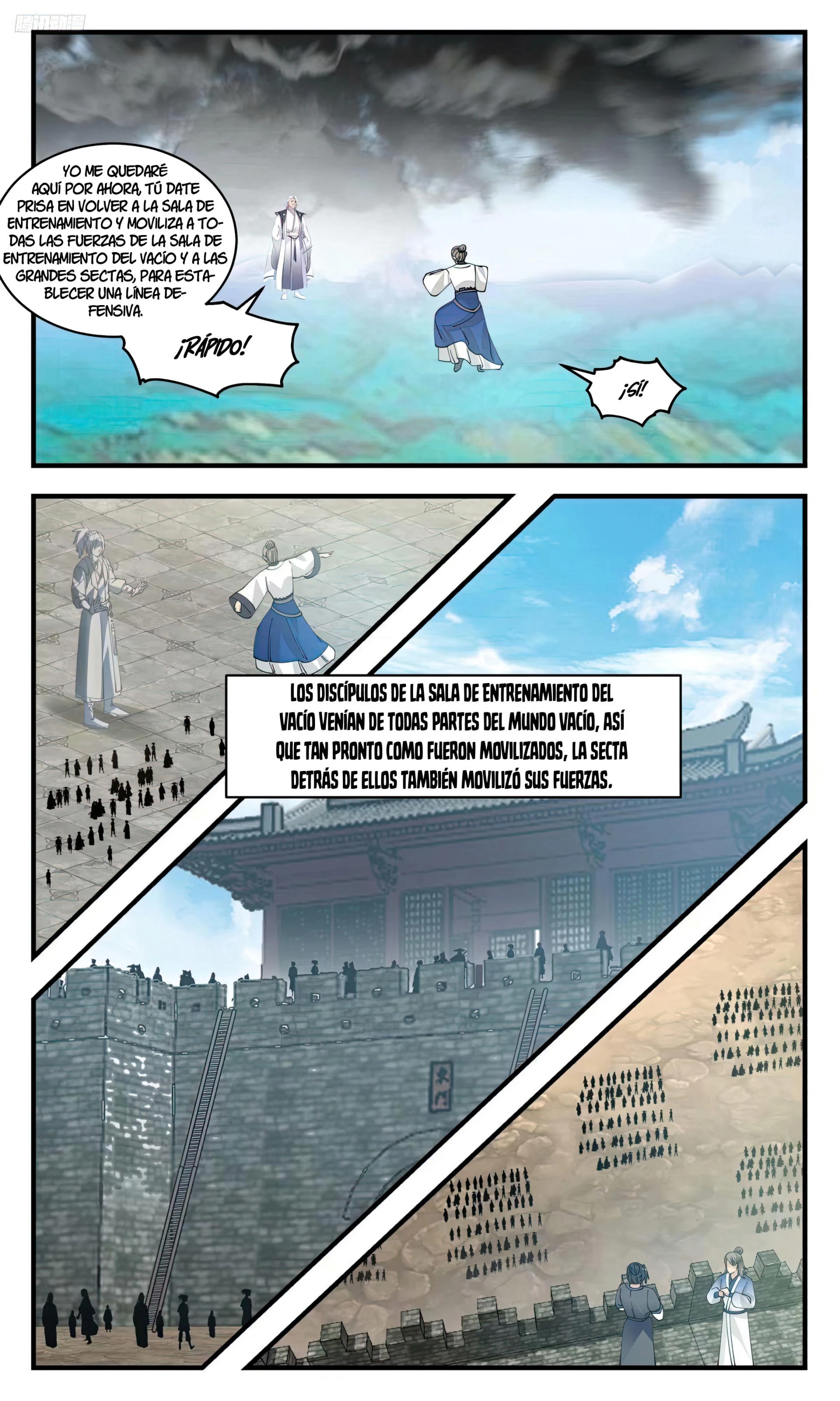 La Cumbre del Arte Marcial — Capítulo 3214 — 6