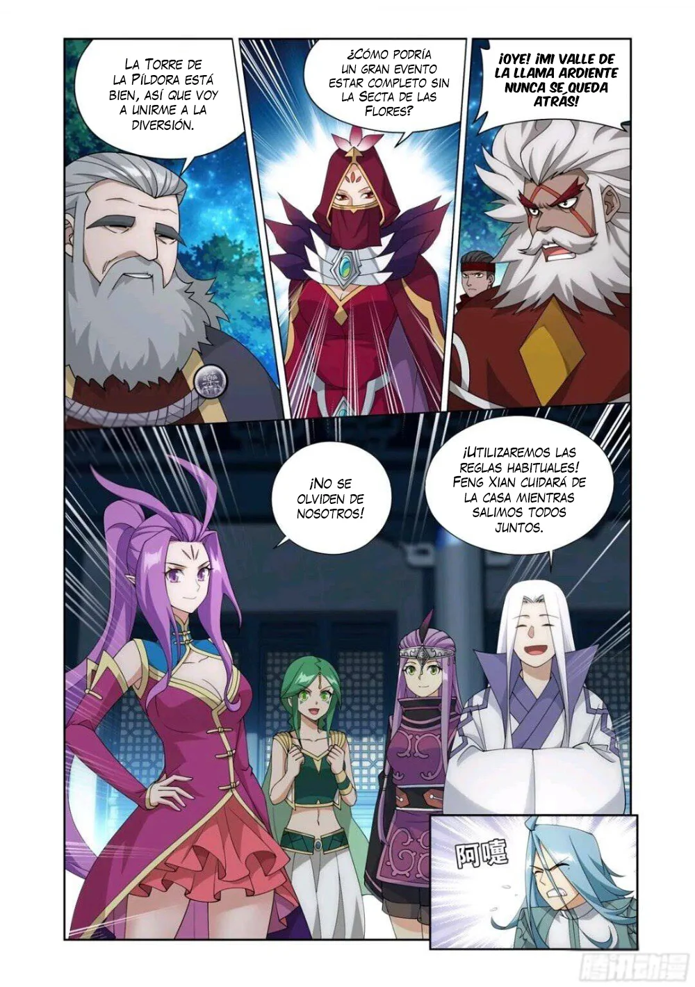 Rompiendo los Cielos en Combate — Capítulo 414 — 16