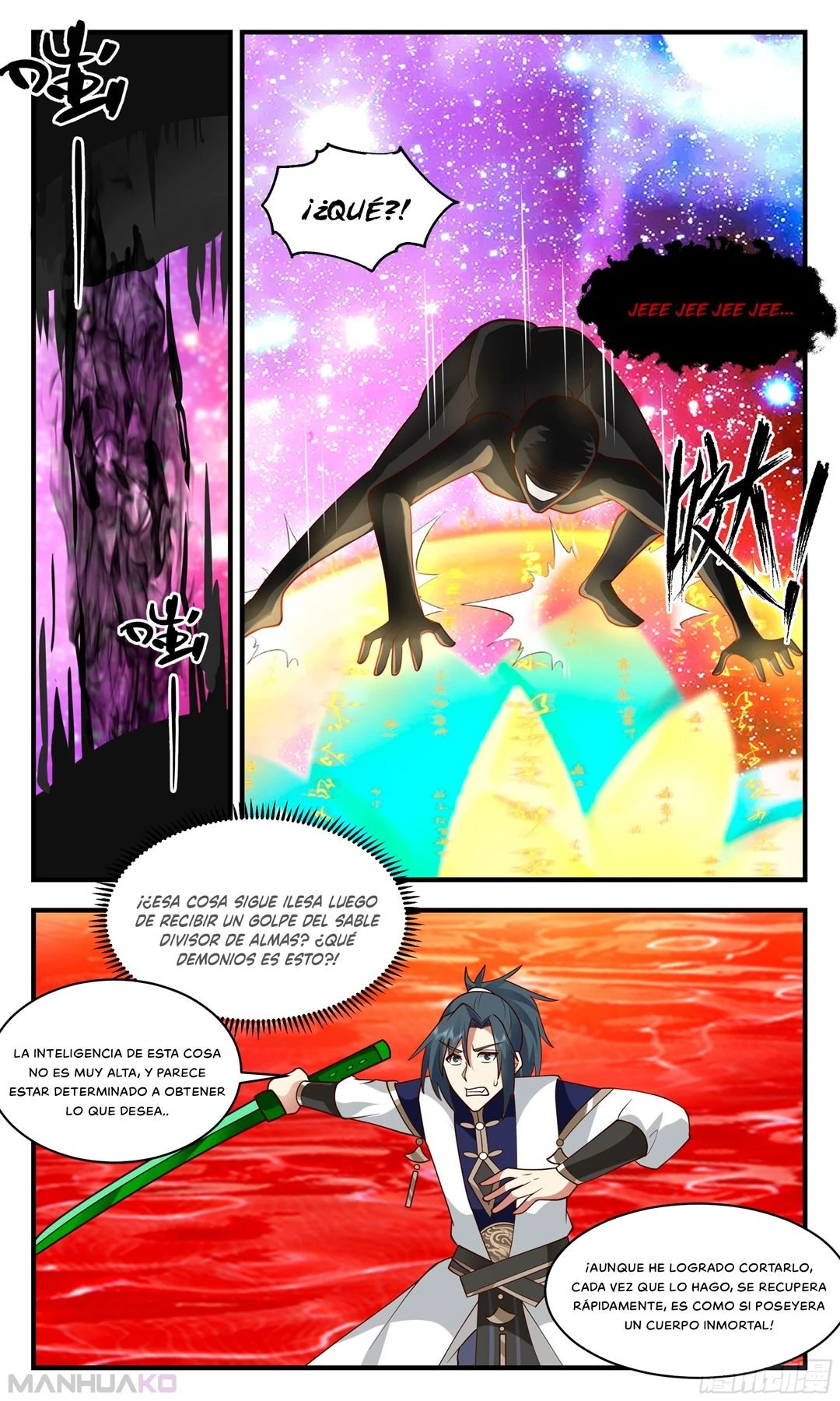 La Cumbre del Arte Marcial — Capítulo 2434 — 9