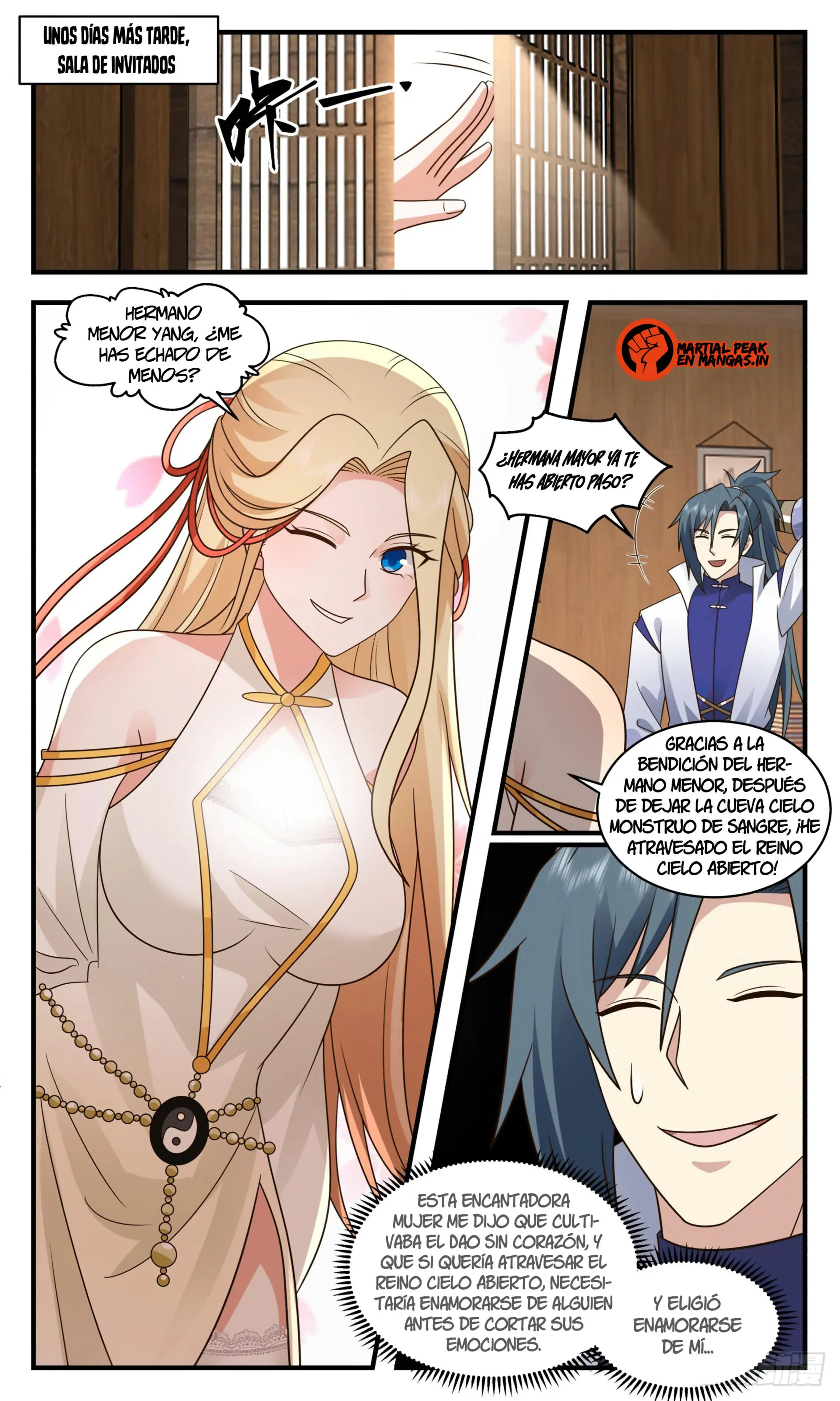 La Cumbre del Arte Marcial — Capítulo 2772 — 9