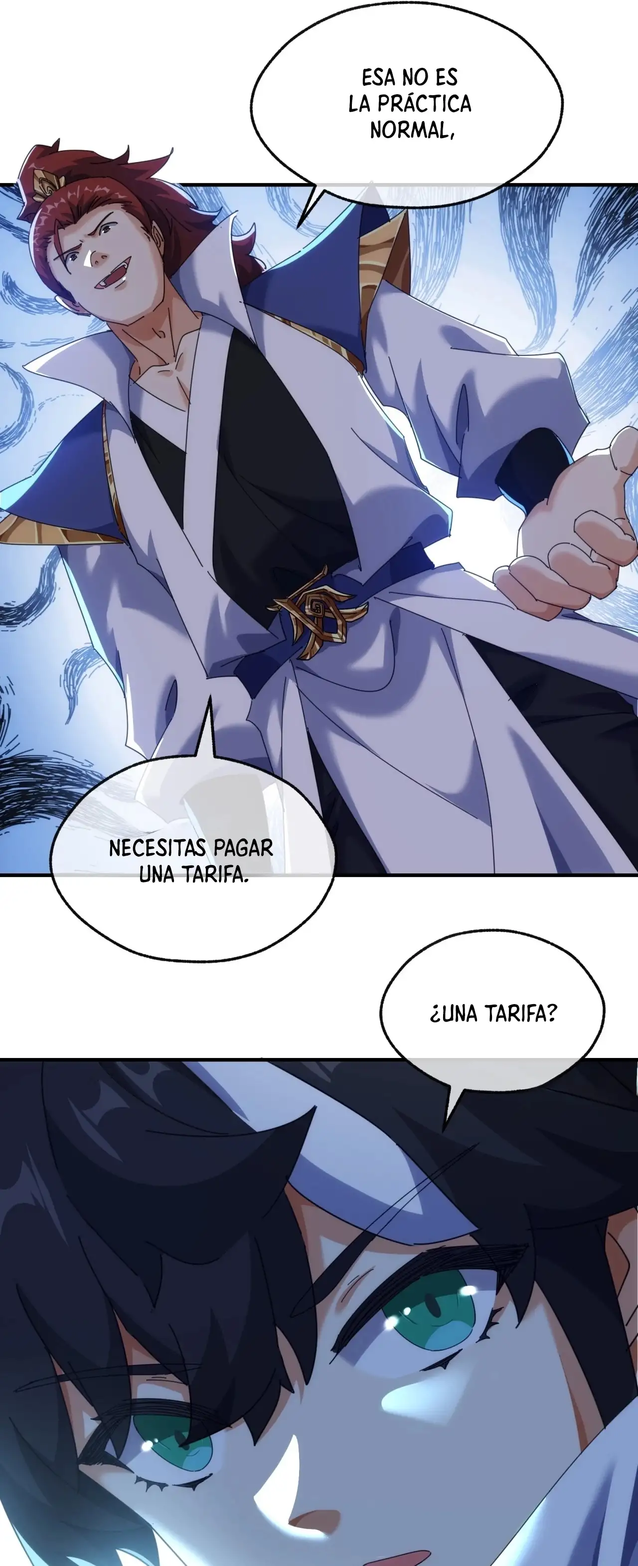 ¡Por favor mata al demonio! ¡Joven maestro! —  Capítulo 69 — 9