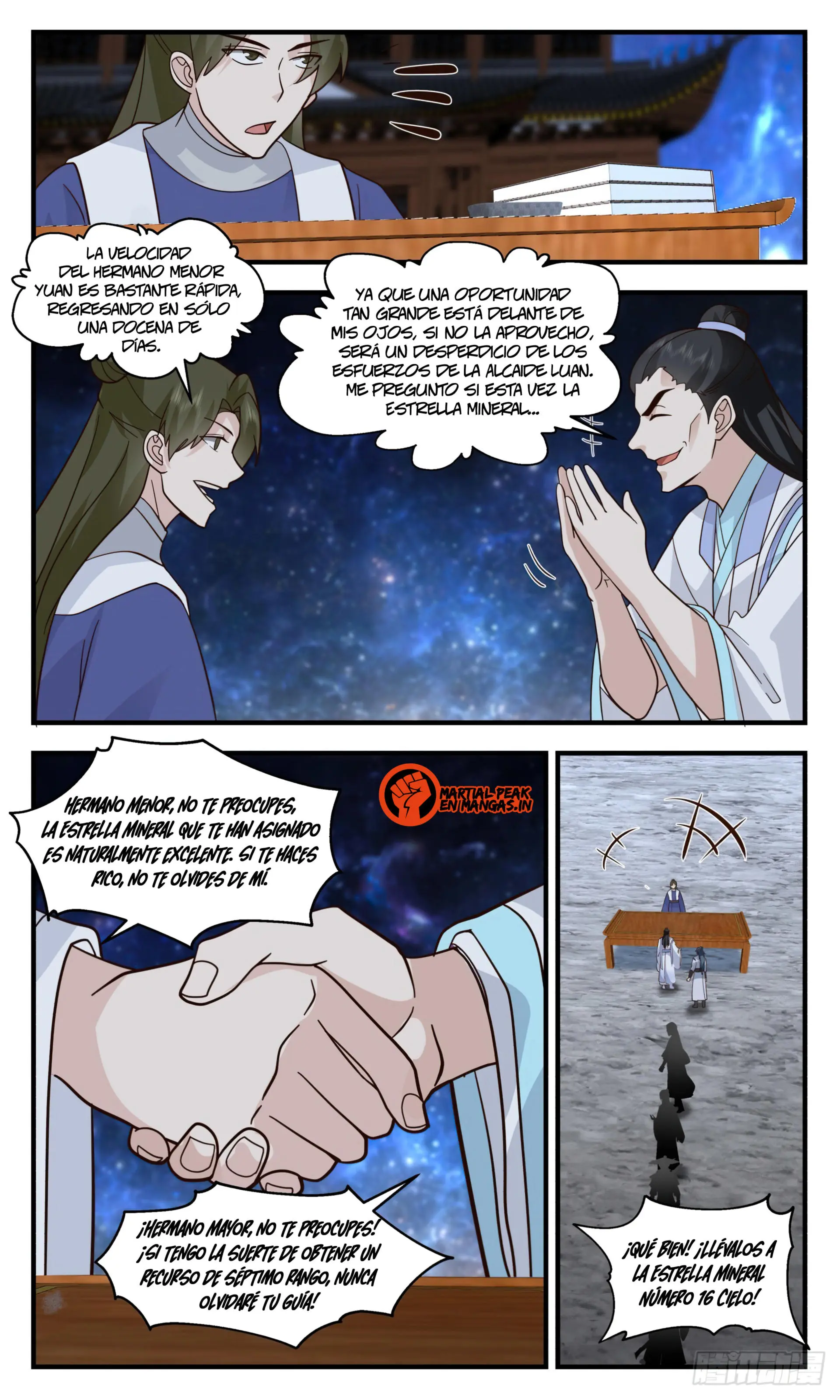 La Cumbre del Arte Marcial — Capítulo 3005 — 7