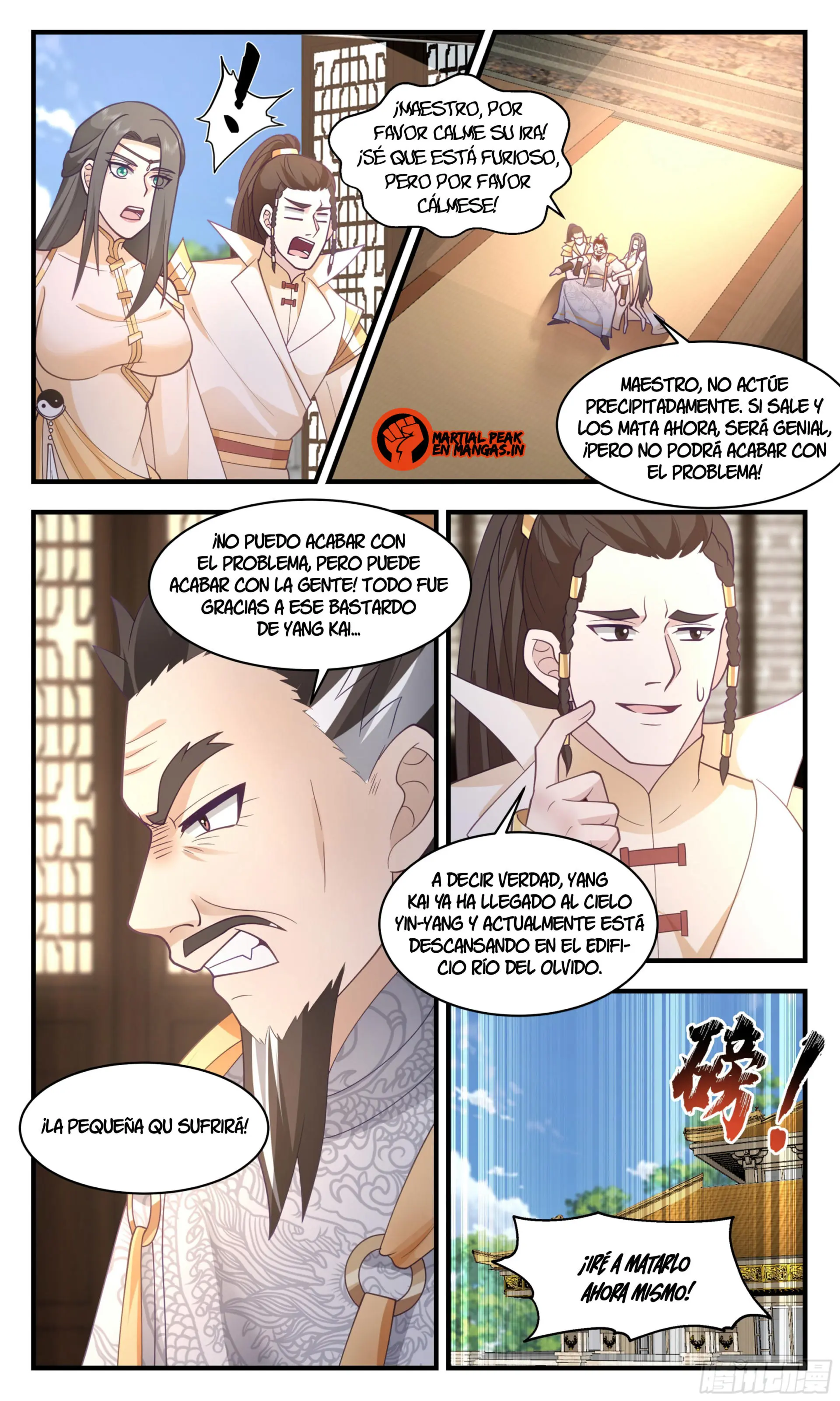 La Cumbre del Arte Marcial — Capítulo 2807 — 7