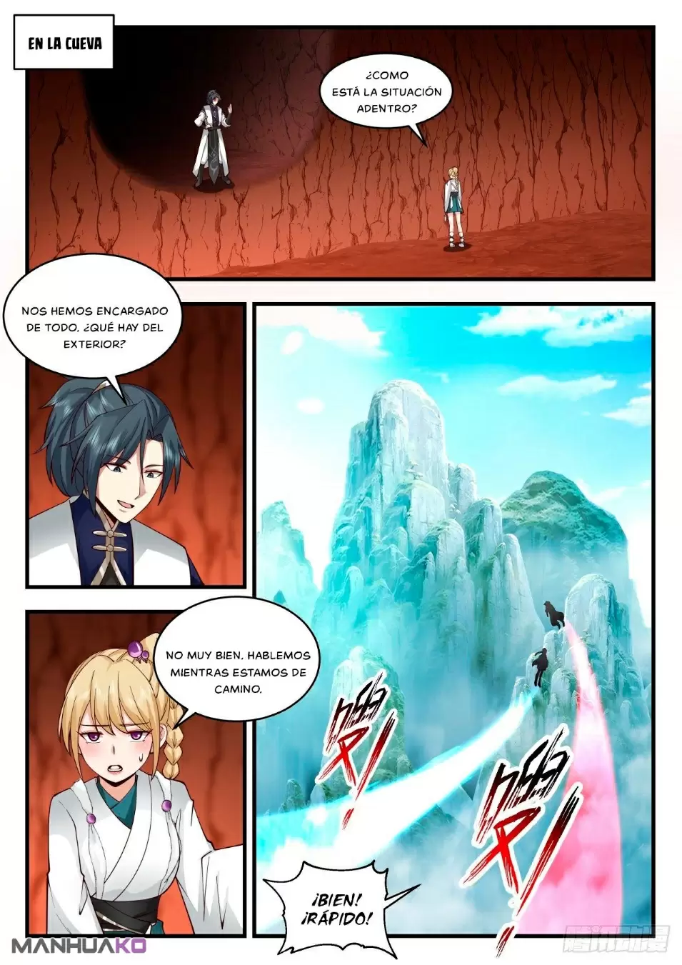 La Cumbre del Arte Marcial — Capítulo 2076 — 13