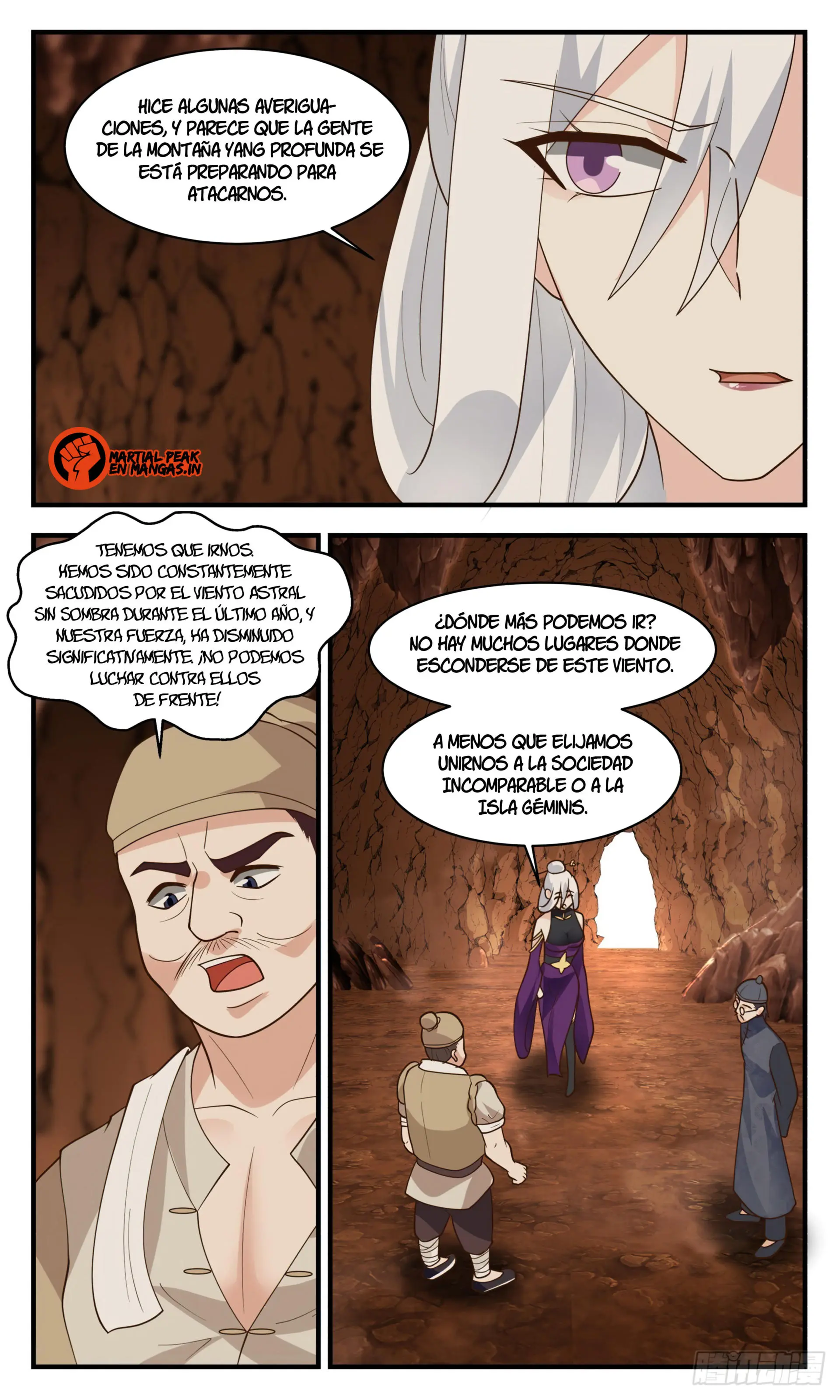La Cumbre del Arte Marcial — Capítulo 2788 — 3