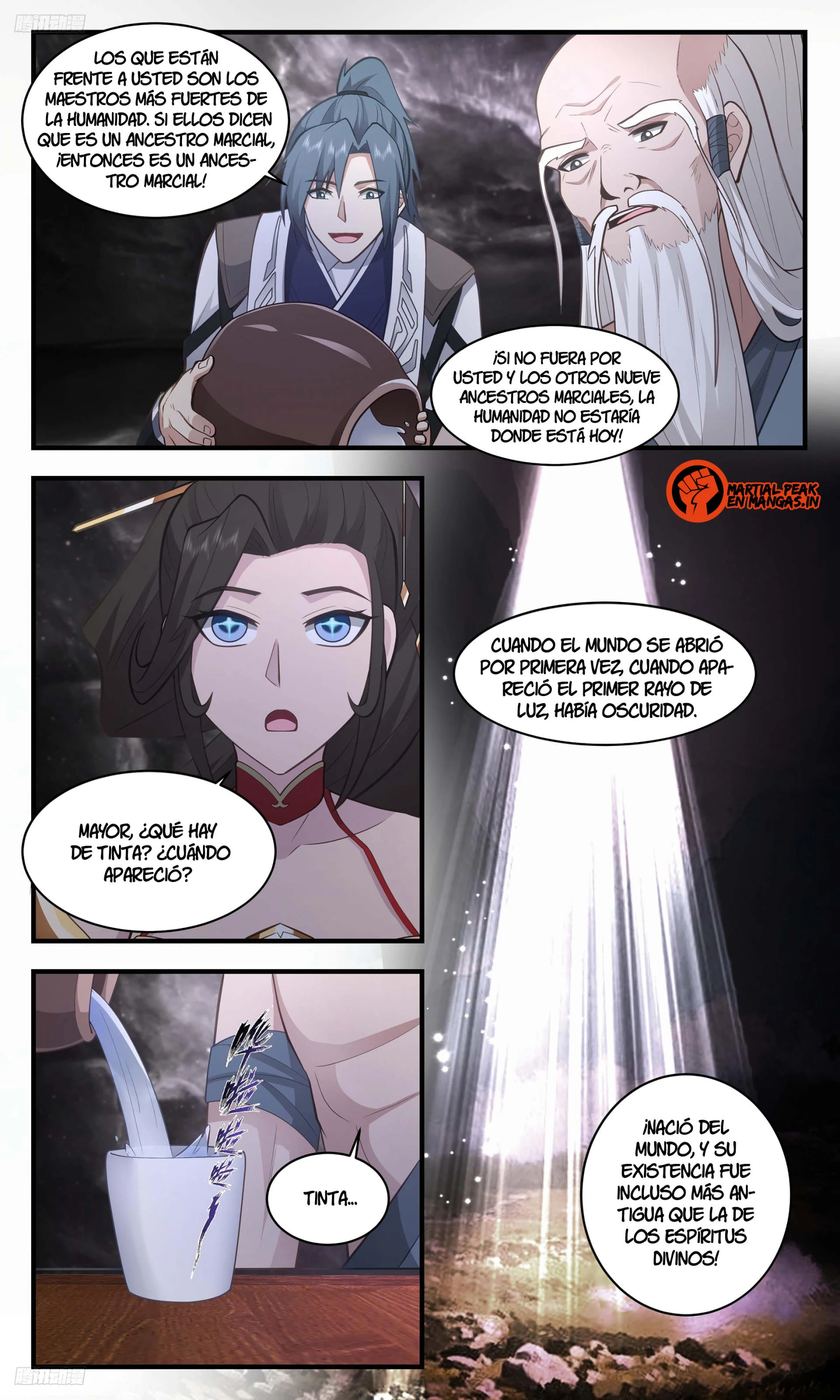 La Cumbre del Arte Marcial — Capítulo 3269 — 3