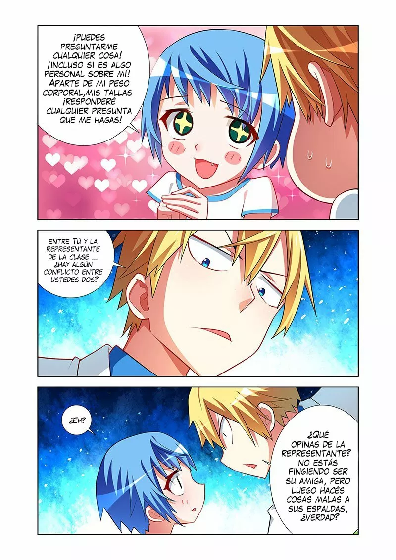 No voy a ser acosado por una chica — Capítulo 17 — 18