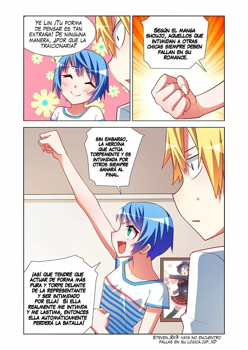 No voy a ser acosado por una chica — Capítulo 17 — 19