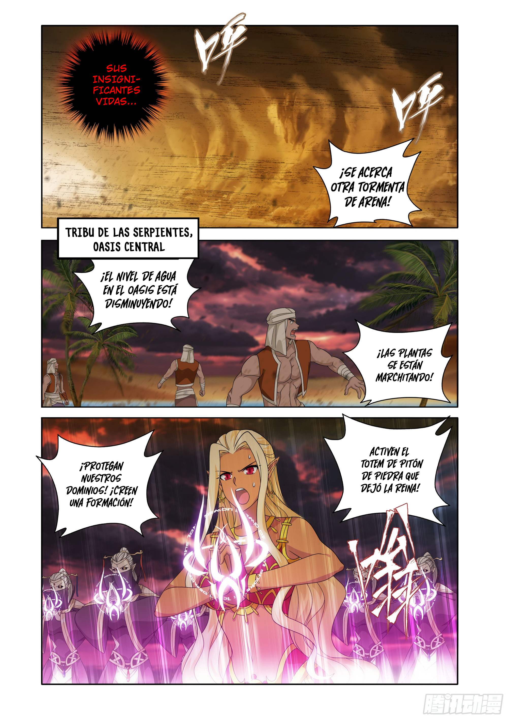 Rompiendo los Cielos en Combate — Capítulo 471 — 5