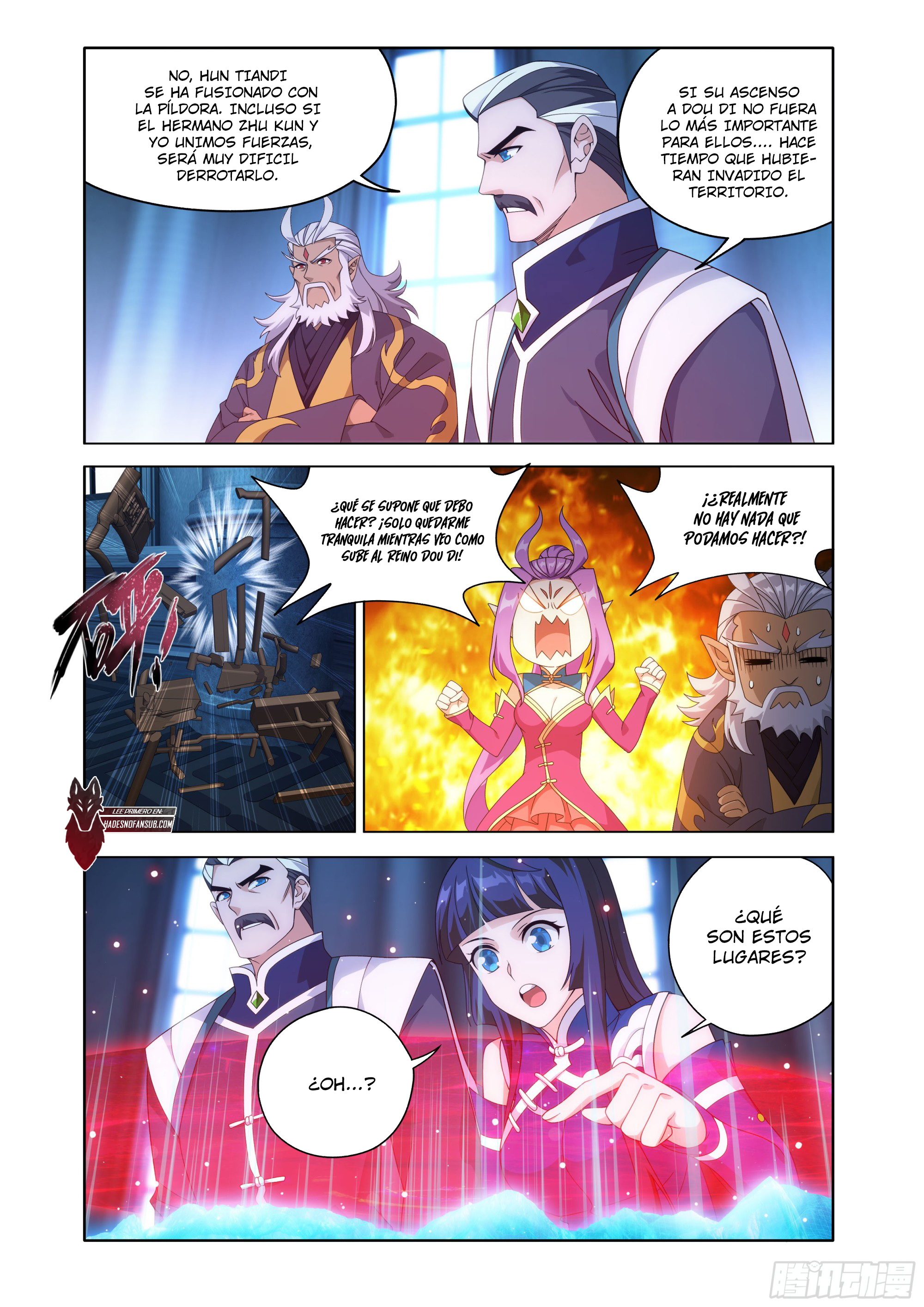 Rompiendo los Cielos en Combate — Capítulo 471 — 22