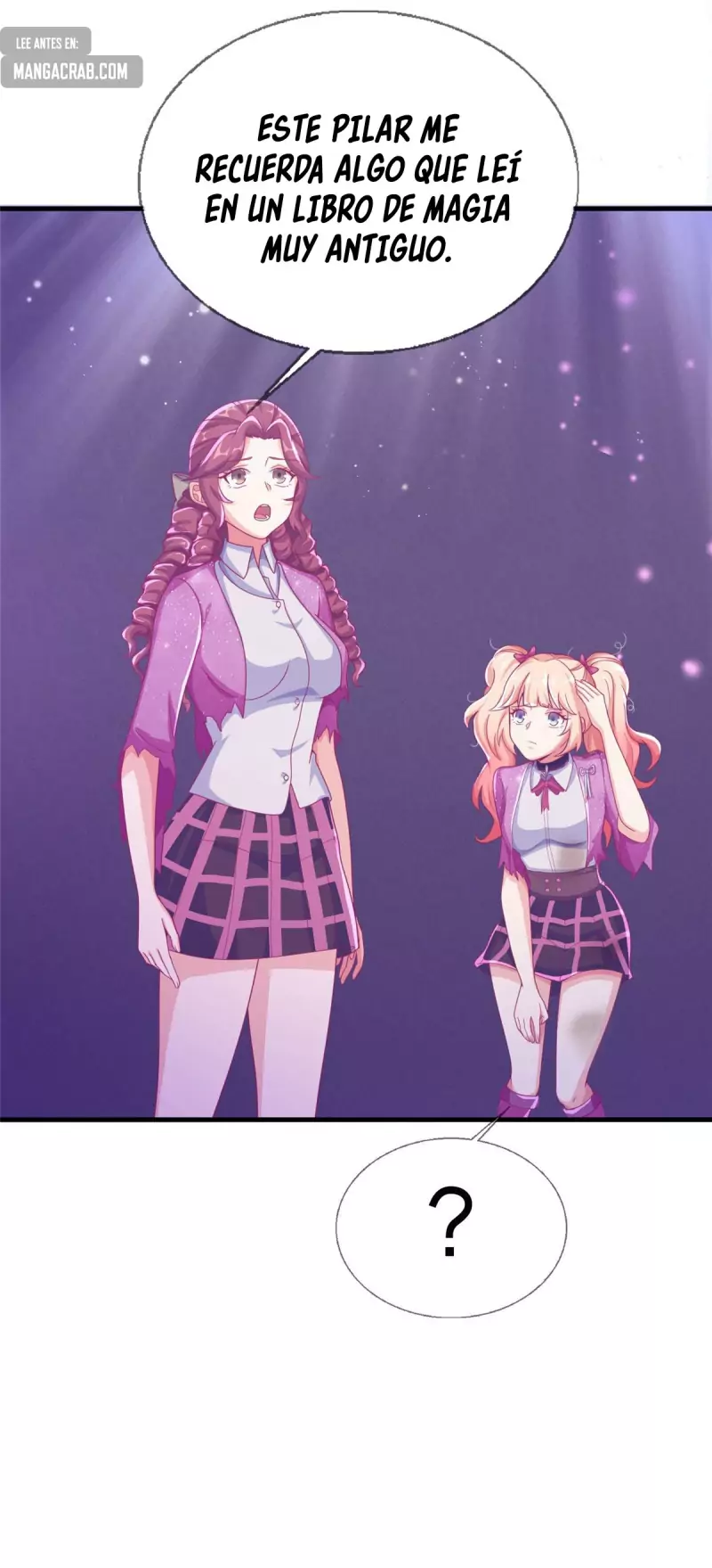 Mi Senpai Sabe Usar Magia — Capítulo 45 — 47
