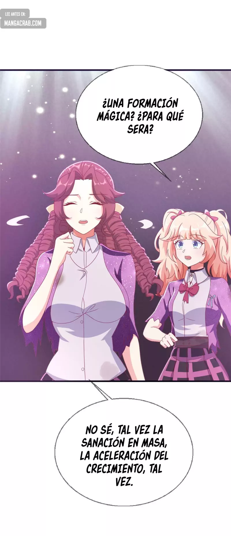 Mi Senpai Sabe Usar Magia — Capítulo 45 — 50