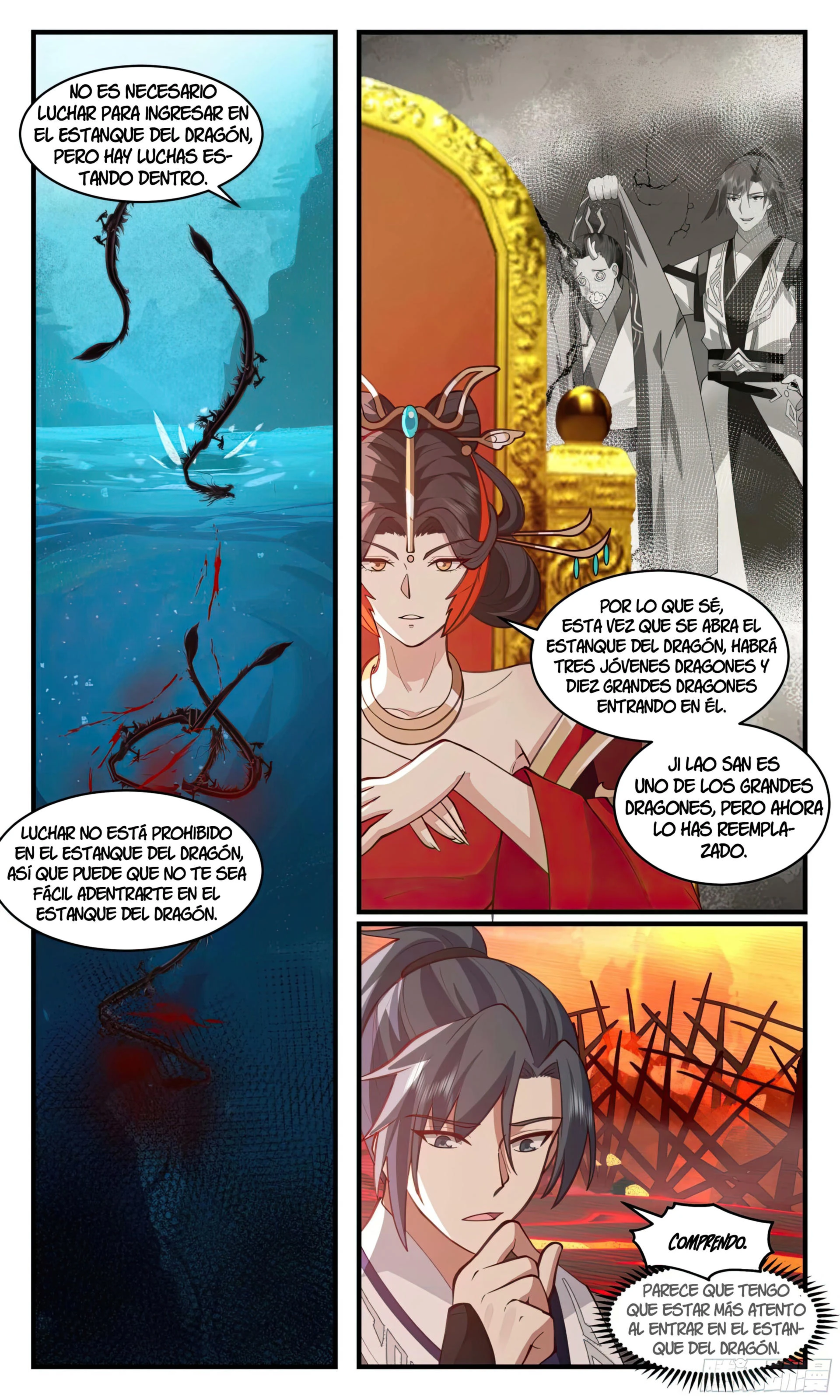 La Cumbre del Arte Marcial — Capítulo 3222 — 9