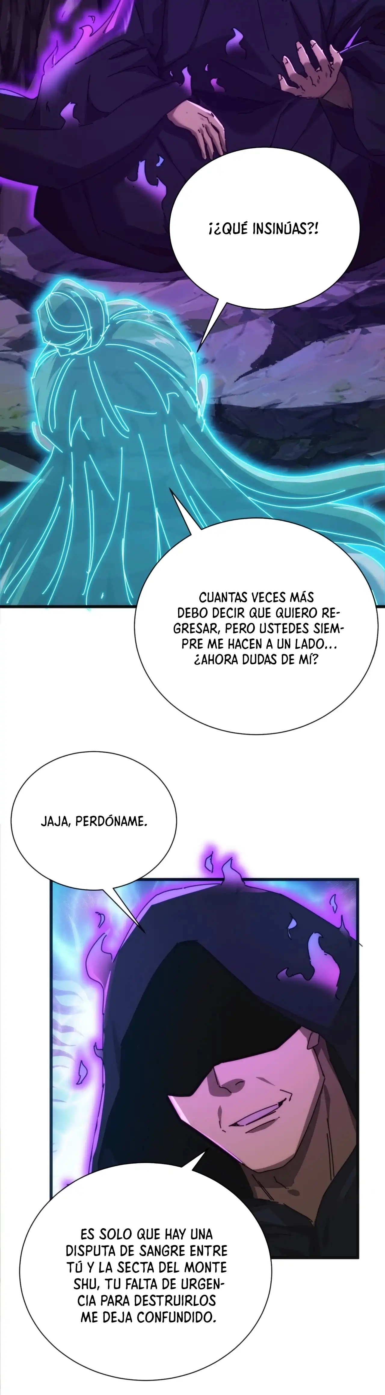 ¡Por favor mata al demonio! ¡Joven maestro! —  Capítulo 92 — 35