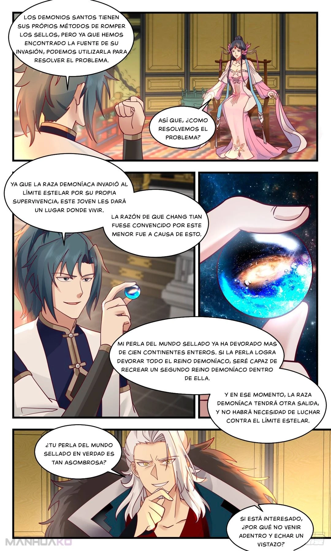 La Cumbre del Arte Marcial — Capítulo 2466 — 3