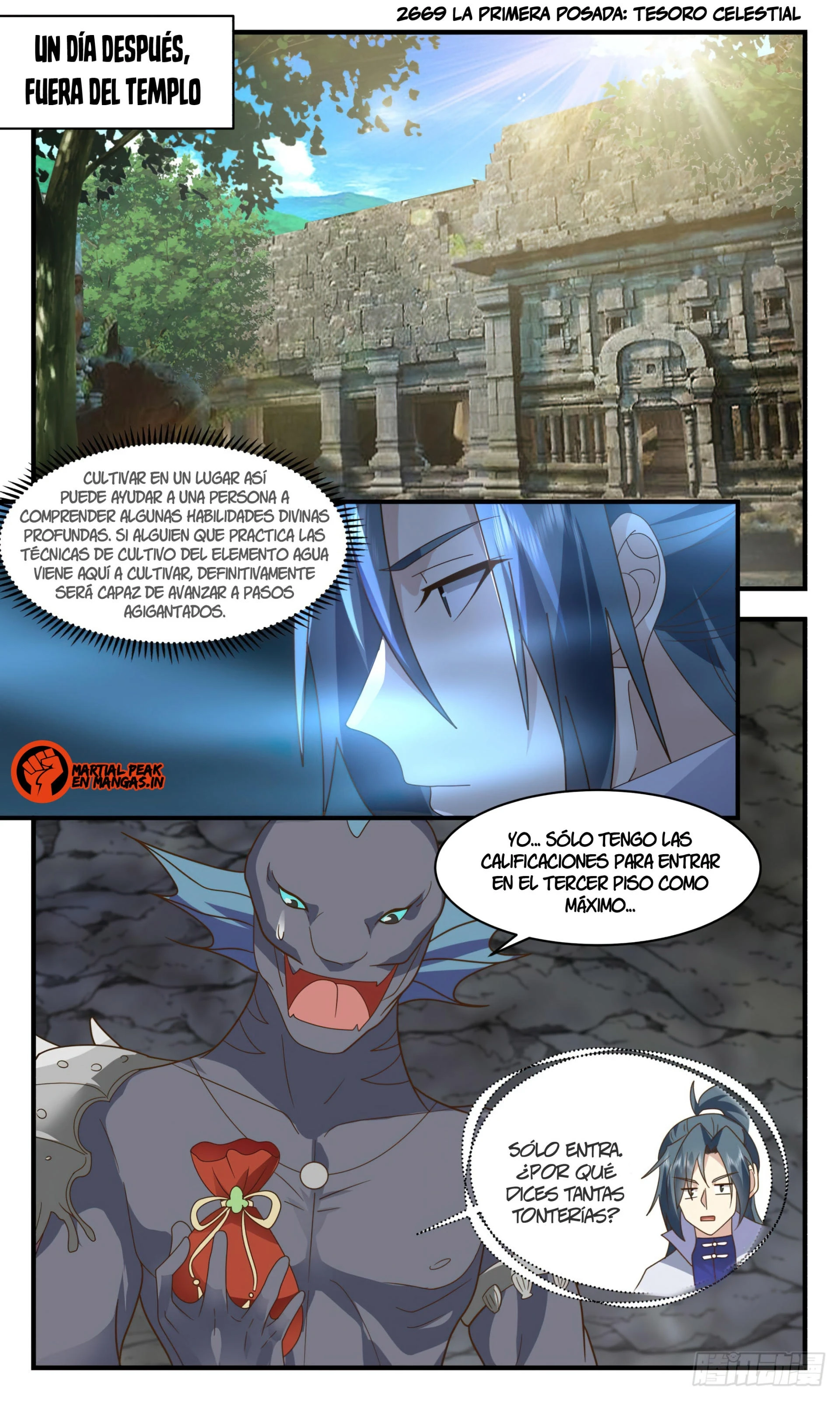 La Cumbre del Arte Marcial — Capítulo 2669 — 2