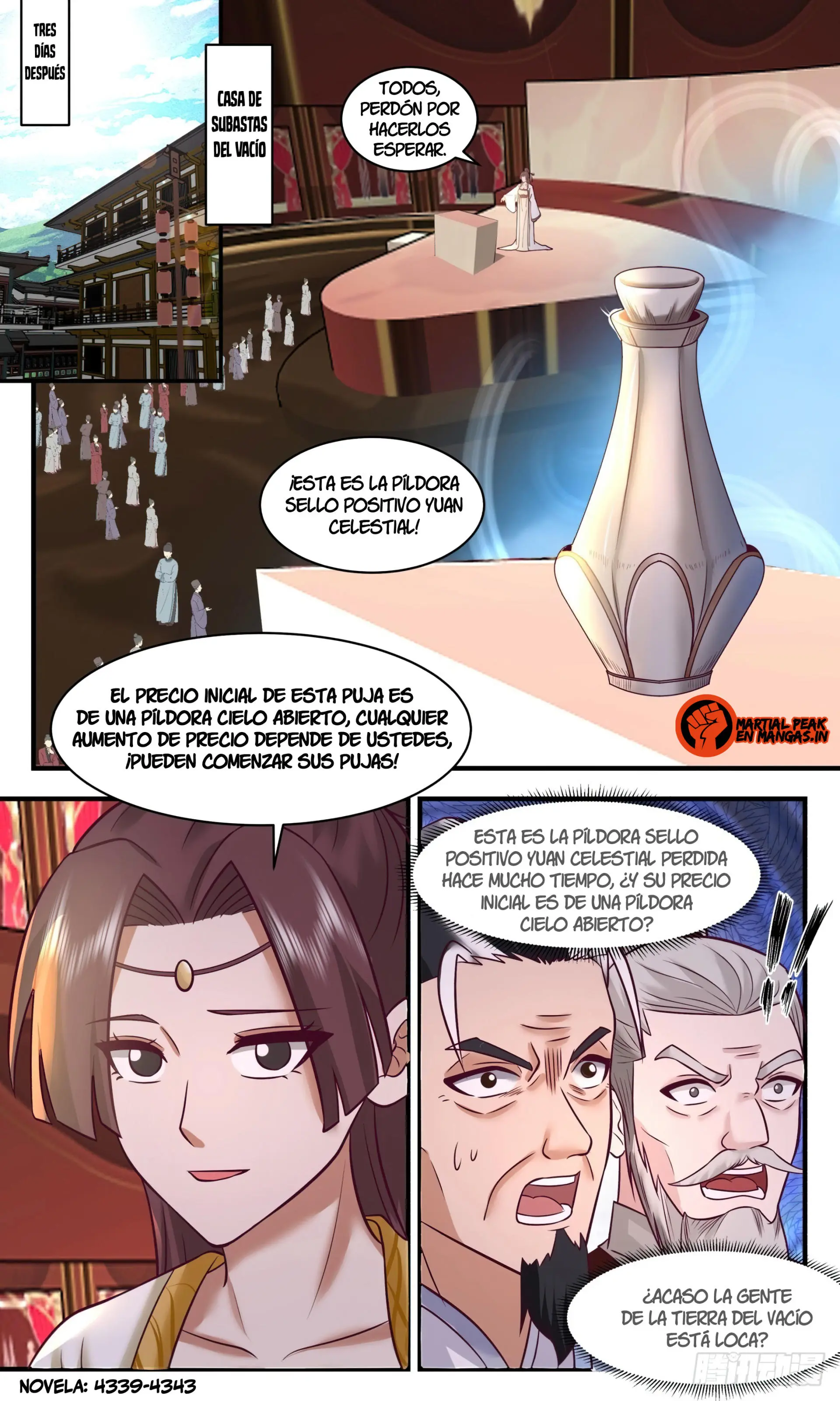 La Cumbre del Arte Marcial — Capítulo 2770 — 13