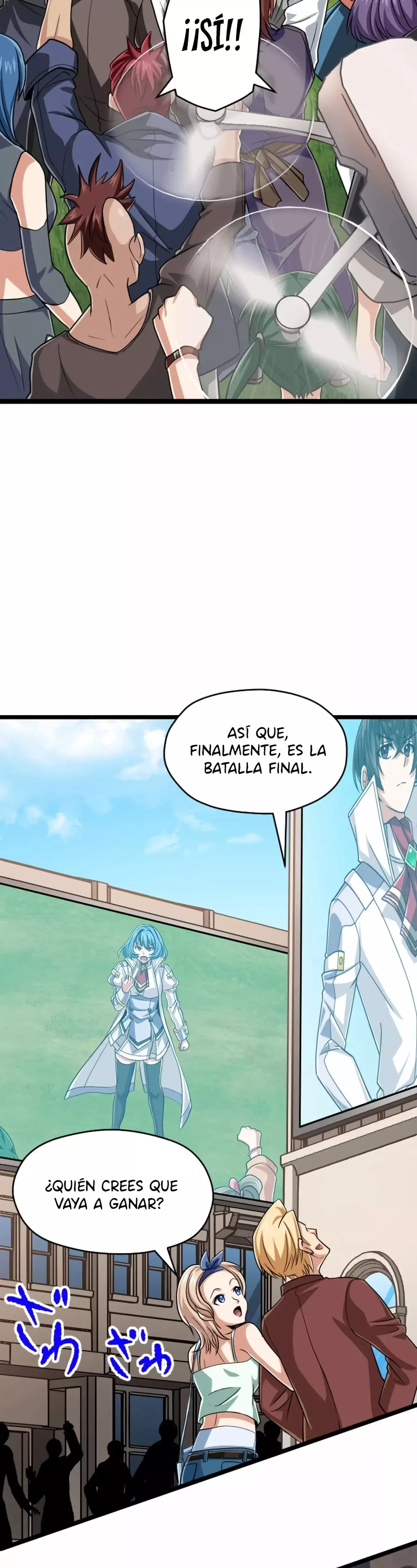 Nivel mágico 99990000 Gran sabio de todos los atributos — Capítulo 110 — 11