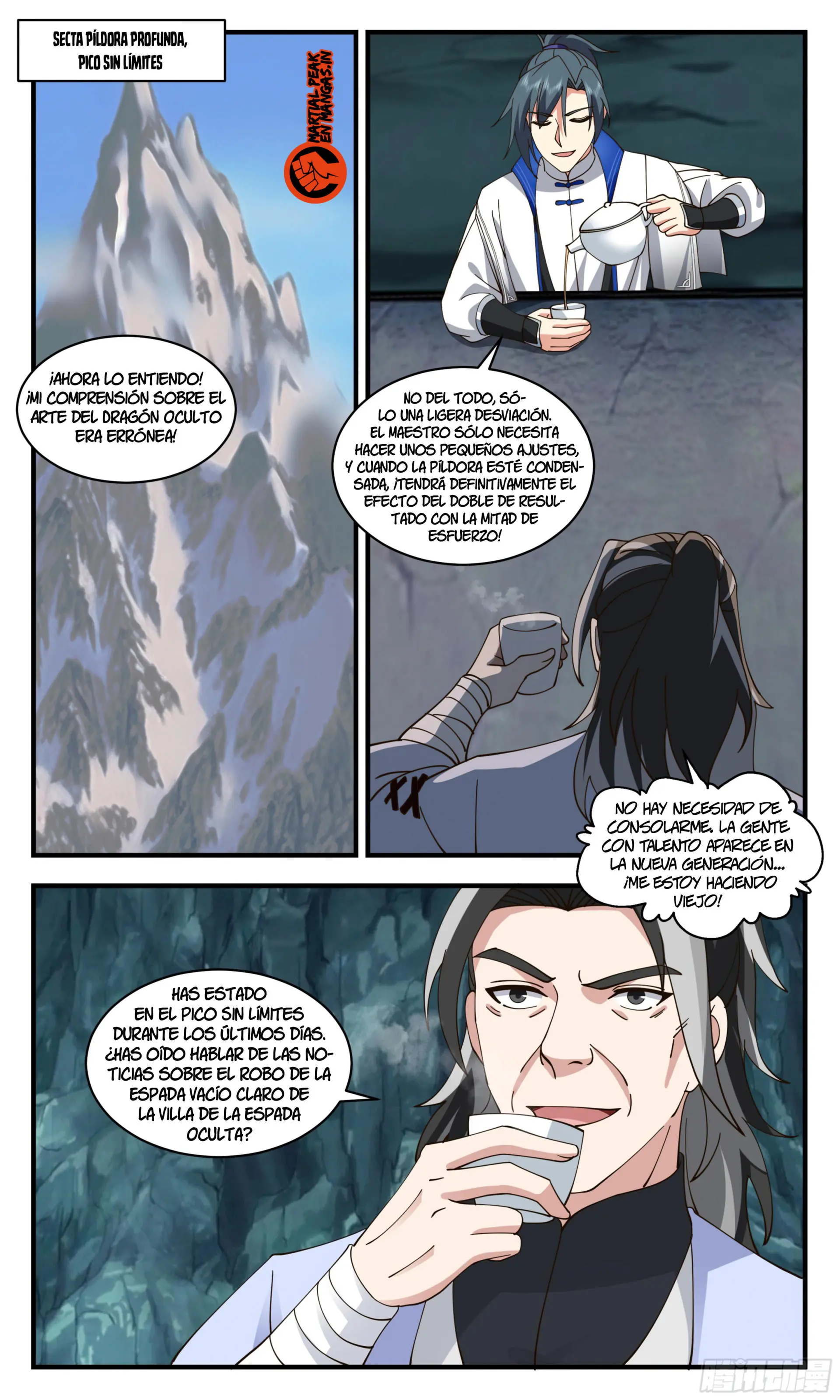 La Cumbre del Arte Marcial — Capítulo 2847 — 5
