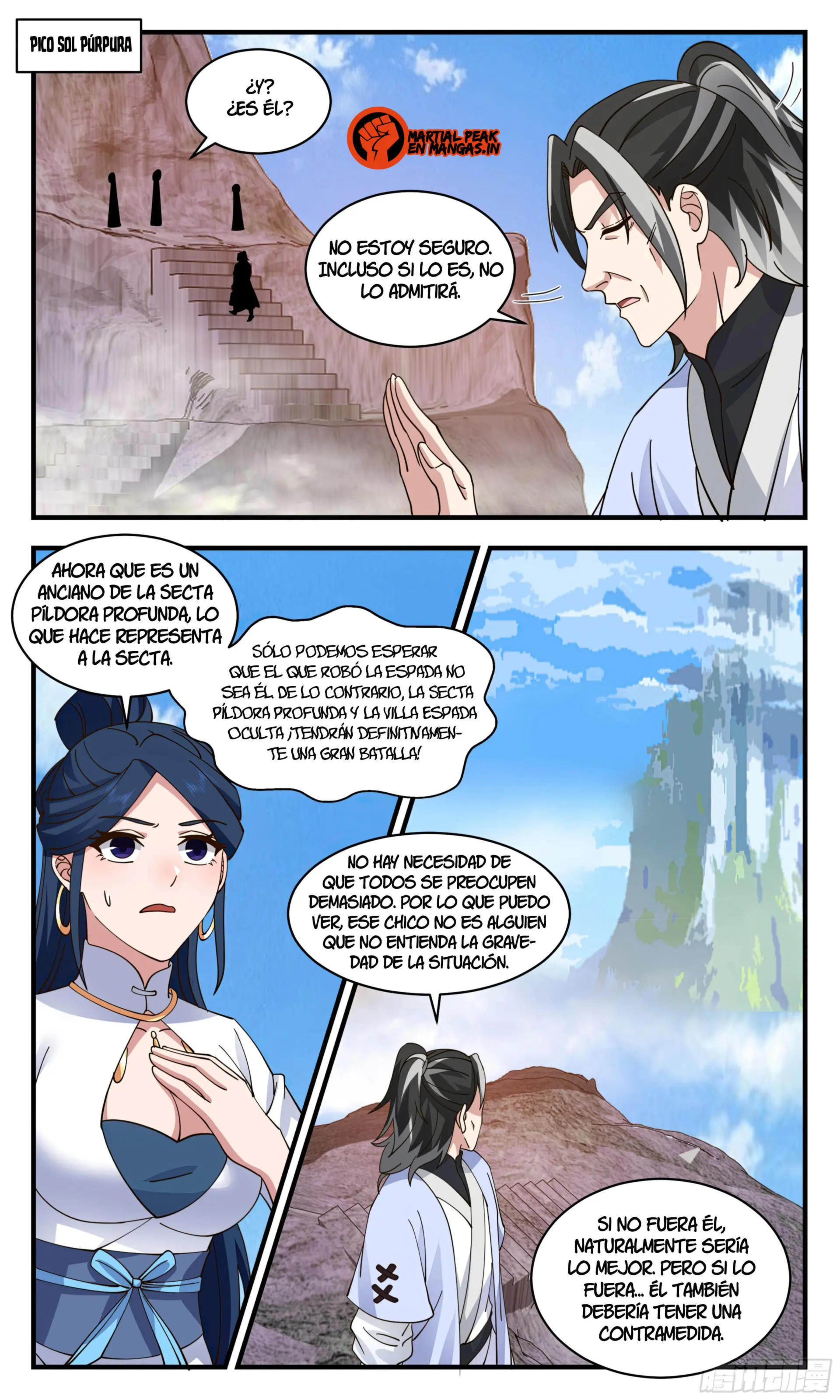 La Cumbre del Arte Marcial — Capítulo 2847 — 8