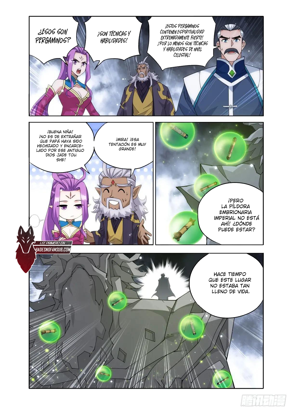 Rompiendo los Cielos en Combate — Capítulo 463 — 11