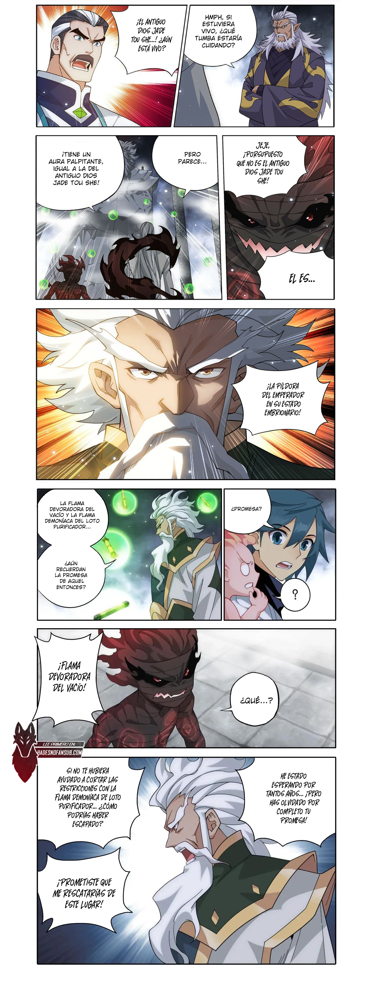 Rompiendo los Cielos en Combate — Capítulo 463 — 13