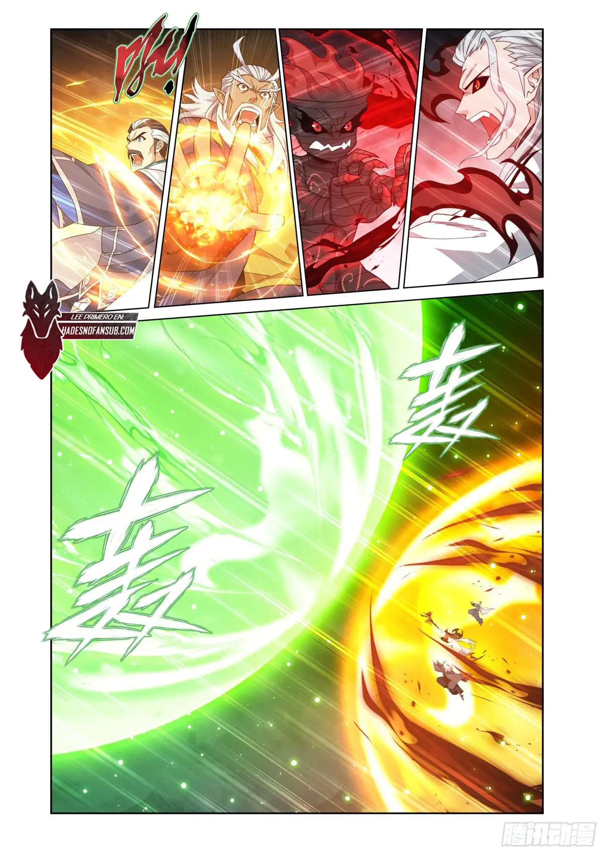 Rompiendo los Cielos en Combate — Capítulo 463 — 20