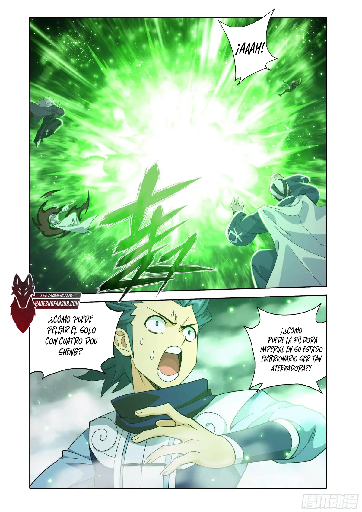 Rompiendo los Cielos en Combate — Capítulo 463 — 21
