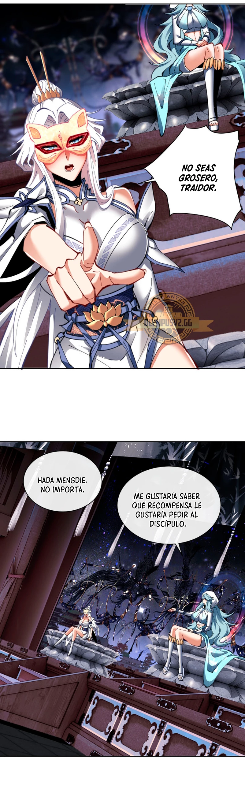 Maestra, este Discípulo Villano no puede ser el Hijo Sagrado — Capítulo 12 — 3