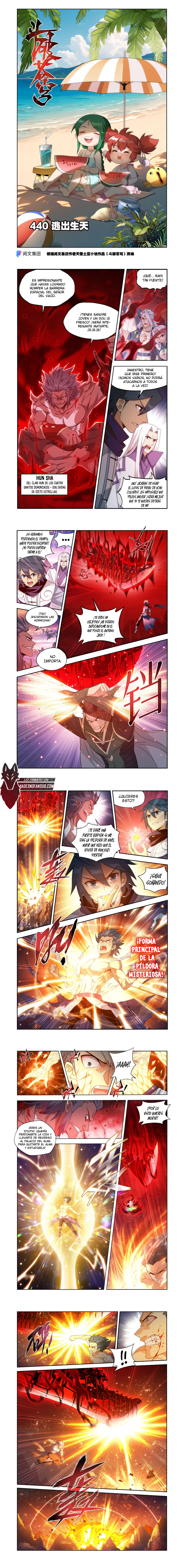 Rompiendo los Cielos en Combate — Capítulo 440 — 2