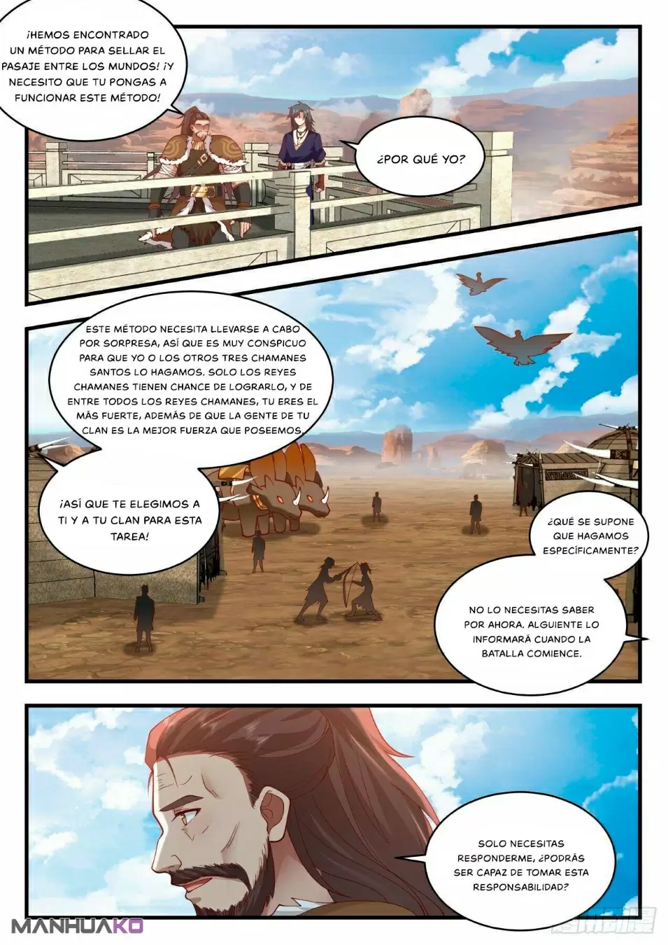 La Cumbre del Arte Marcial — Capítulo 2044 — 10