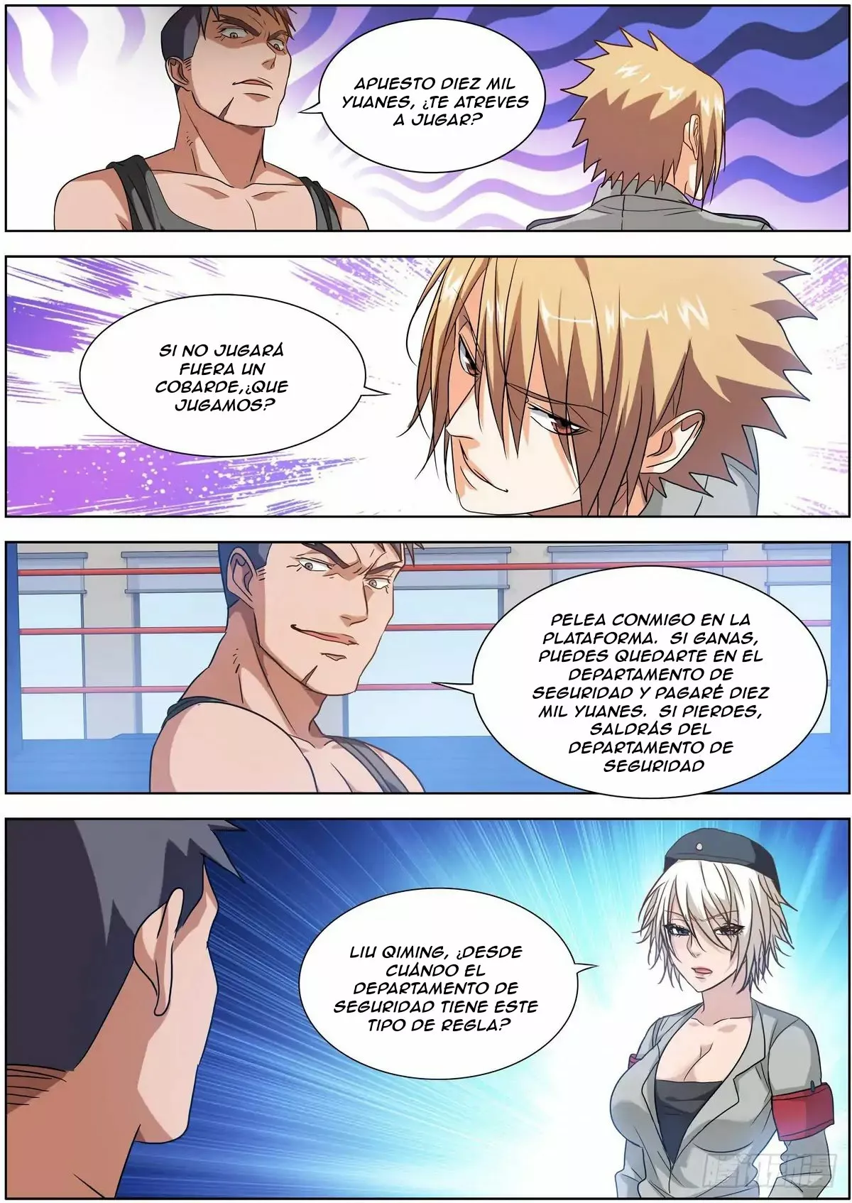 El Guardaespaldas de la Diosa — Capítulo 5 — 9