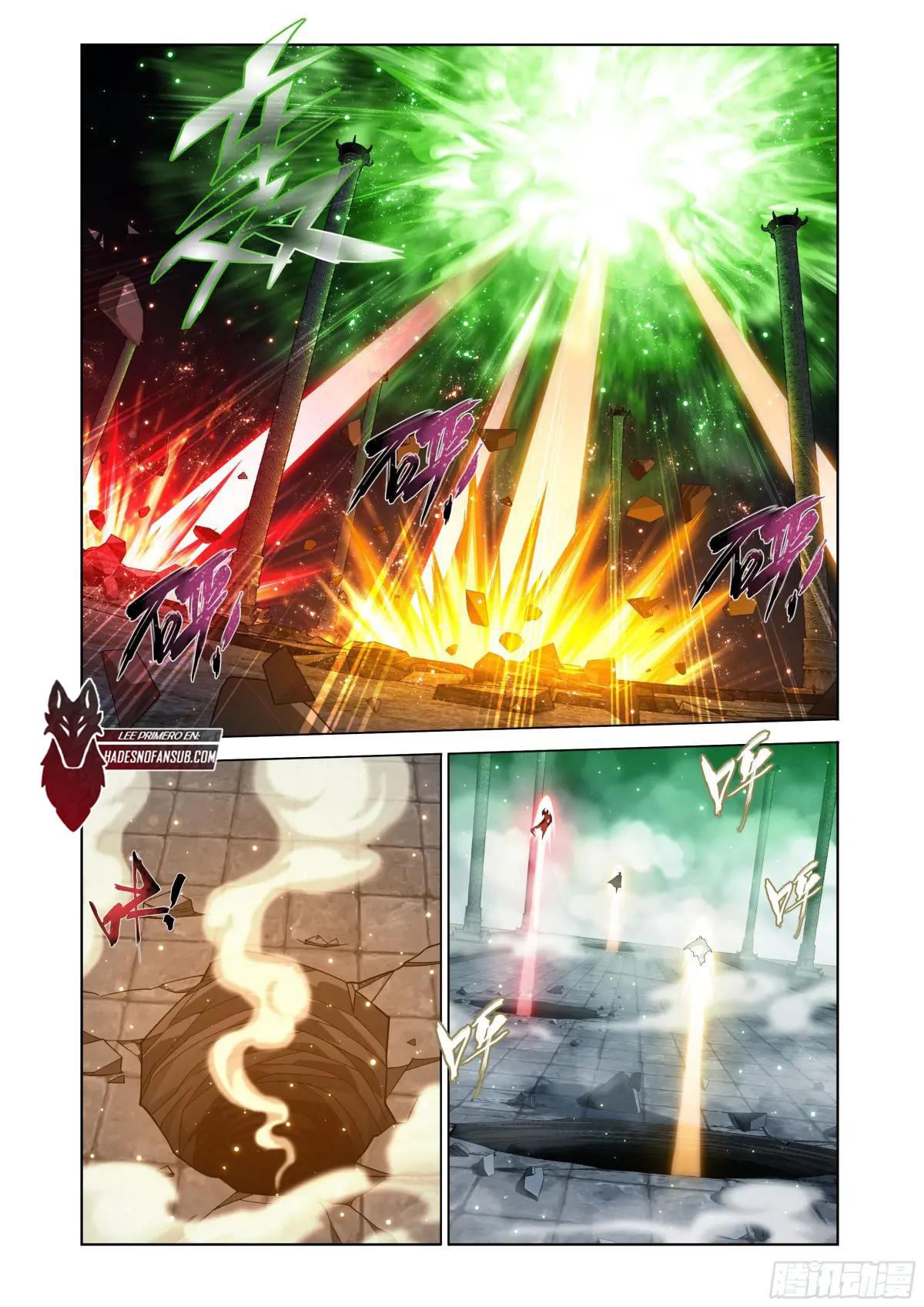 Rompiendo los Cielos en Combate — Capítulo 464 — 3