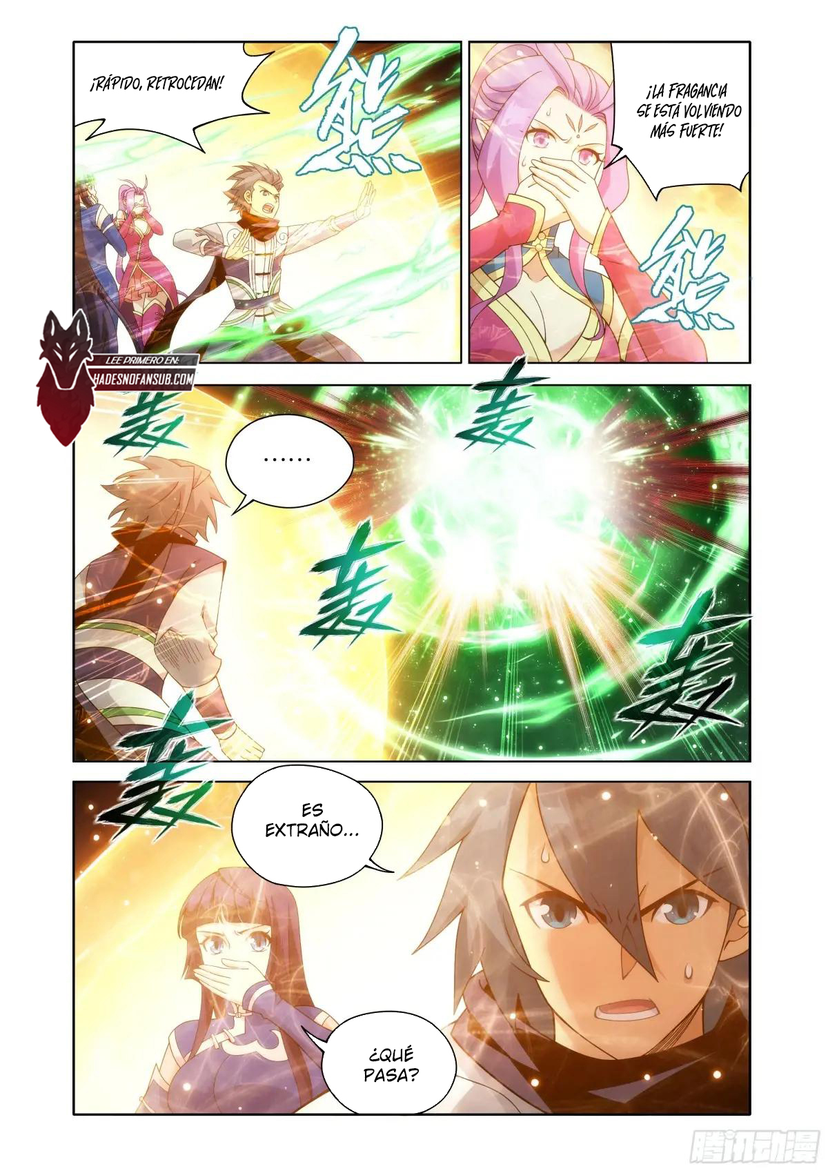 Rompiendo los Cielos en Combate — Capítulo 464 — 7