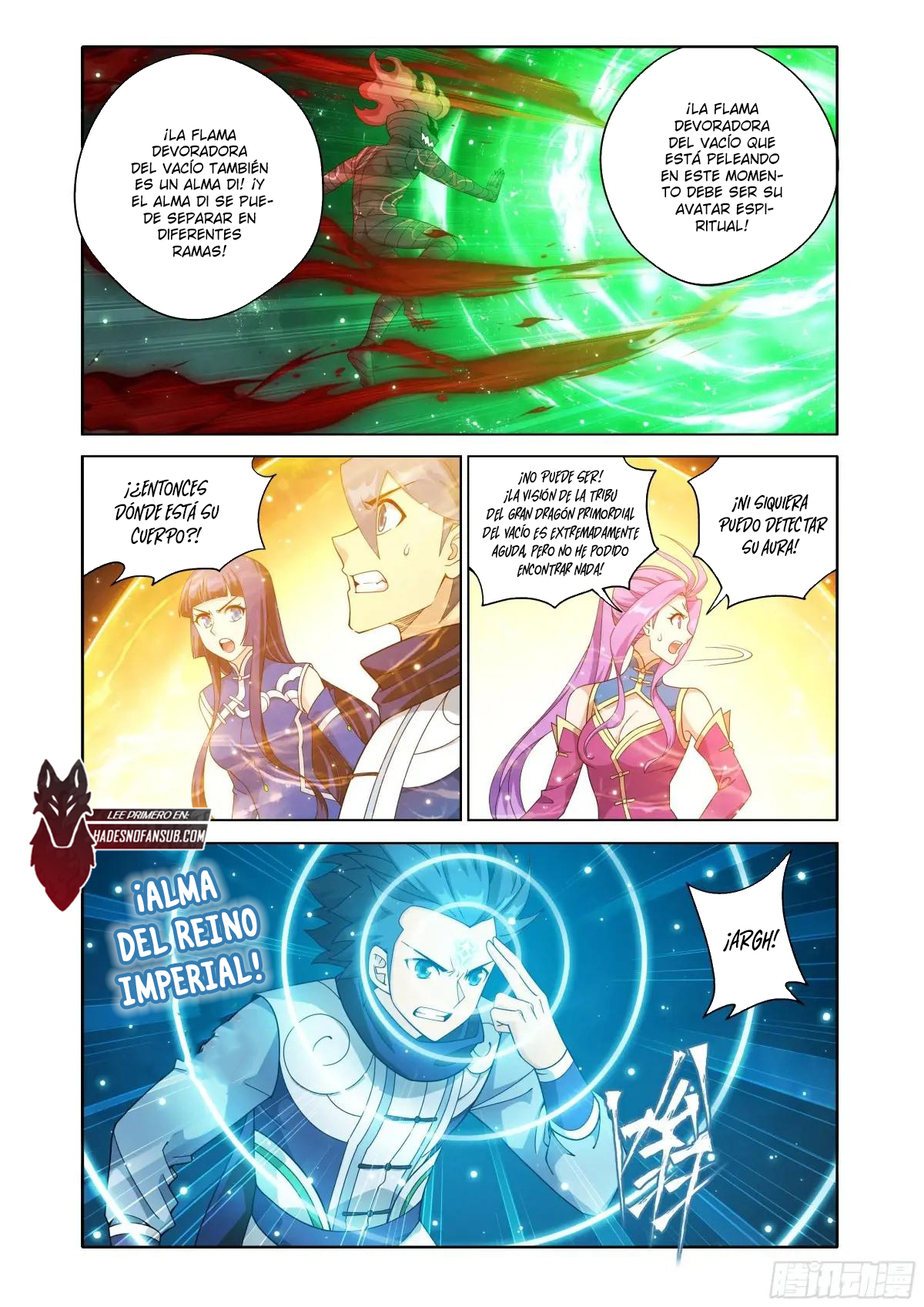 Rompiendo los Cielos en Combate — Capítulo 464 — 9
