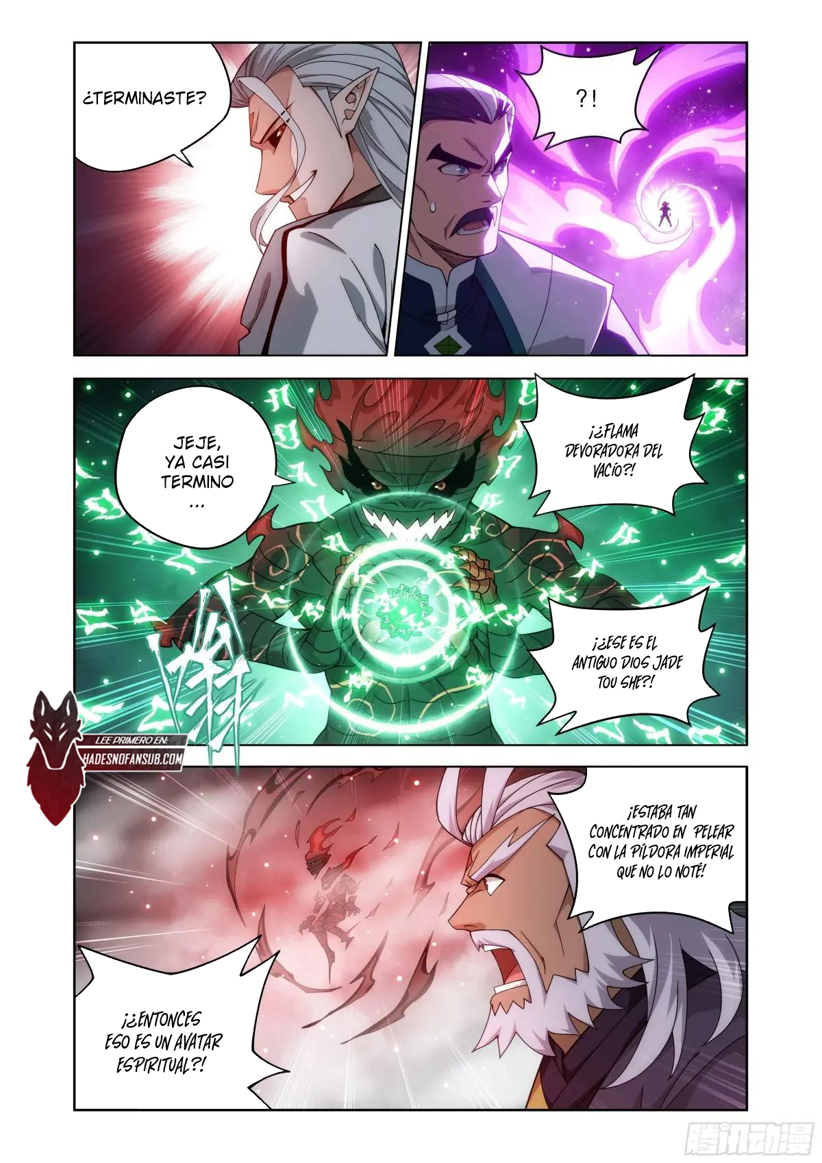 Rompiendo los Cielos en Combate — Capítulo 464 — 11
