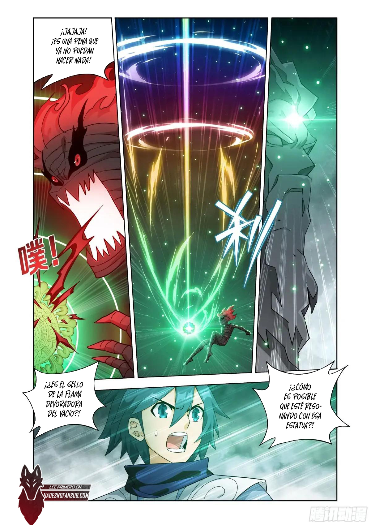 Rompiendo los Cielos en Combate — Capítulo 464 — 12
