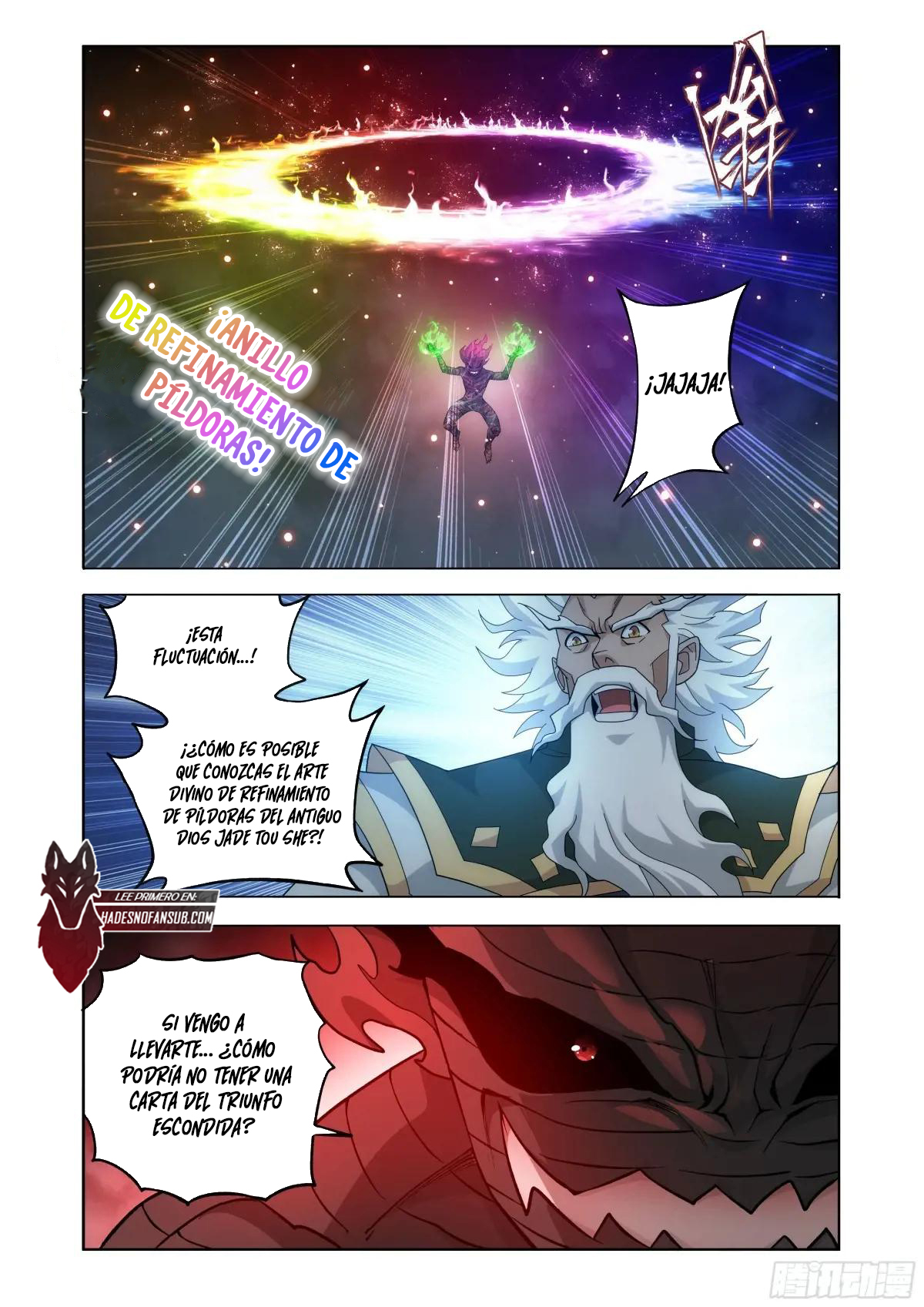 Rompiendo los Cielos en Combate — Capítulo 464 — 13