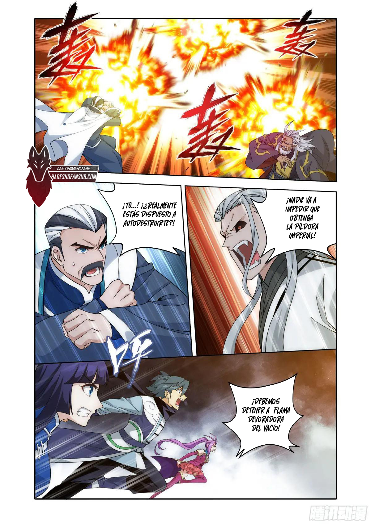 Rompiendo los Cielos en Combate — Capítulo 464 — 16