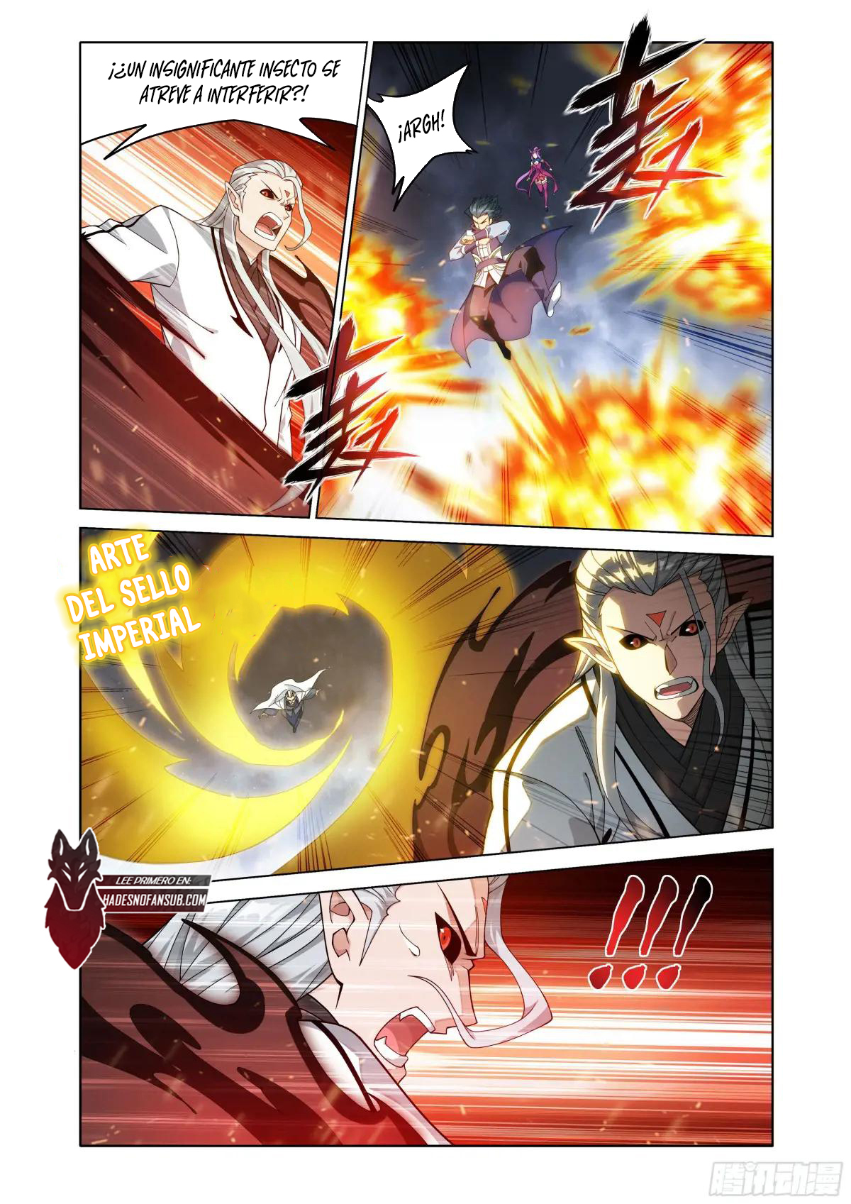 Rompiendo los Cielos en Combate — Capítulo 464 — 17