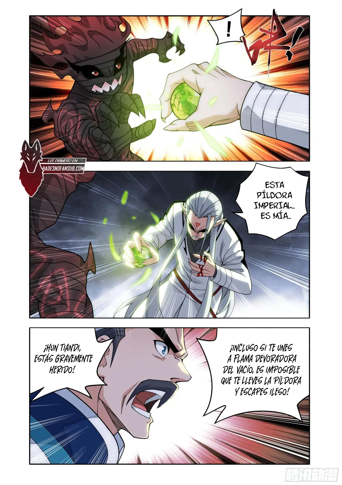 Rompiendo los Cielos en Combate — Capítulo 464 — 21