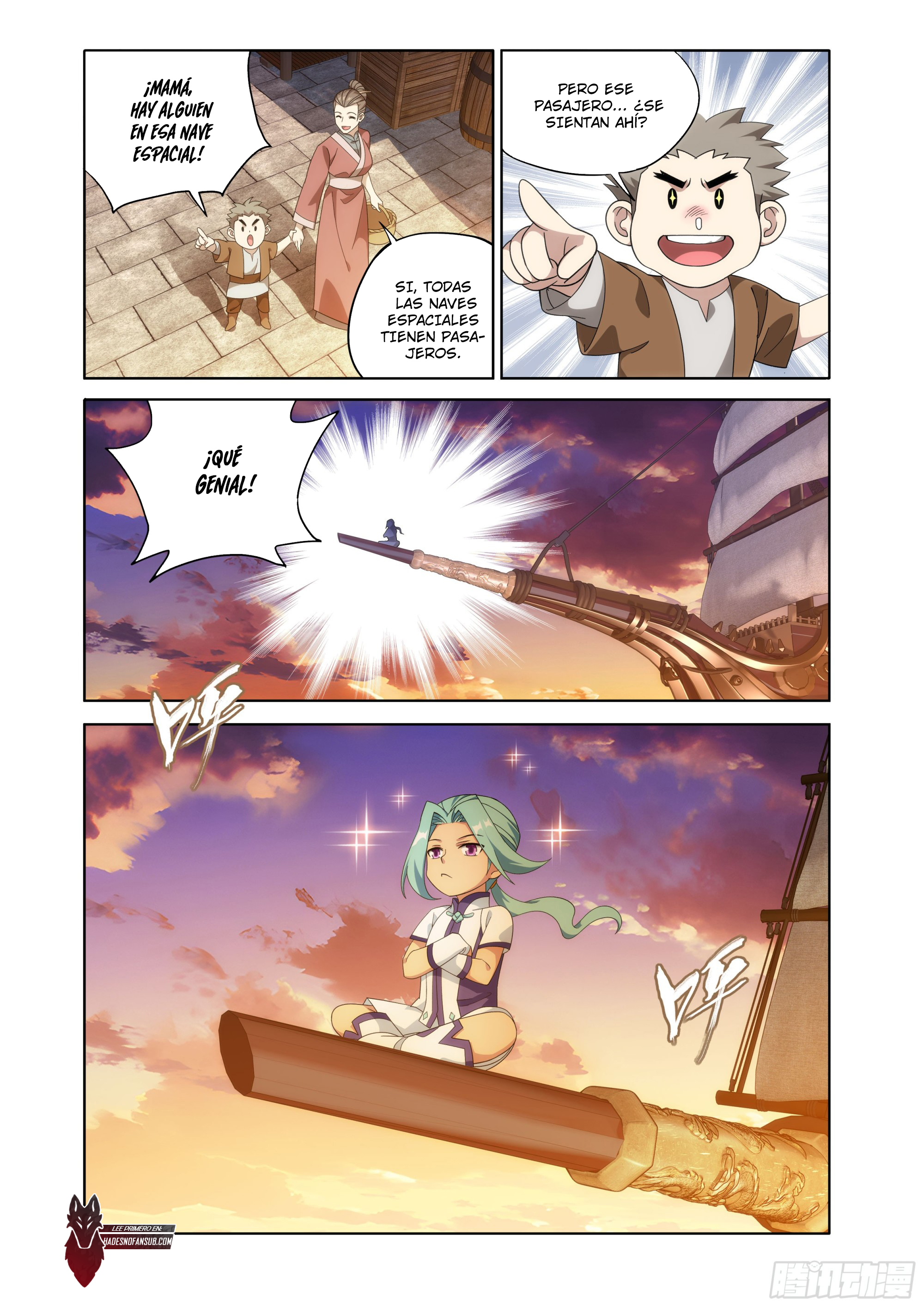 Rompiendo los Cielos en Combate — Capítulo 468 — 4