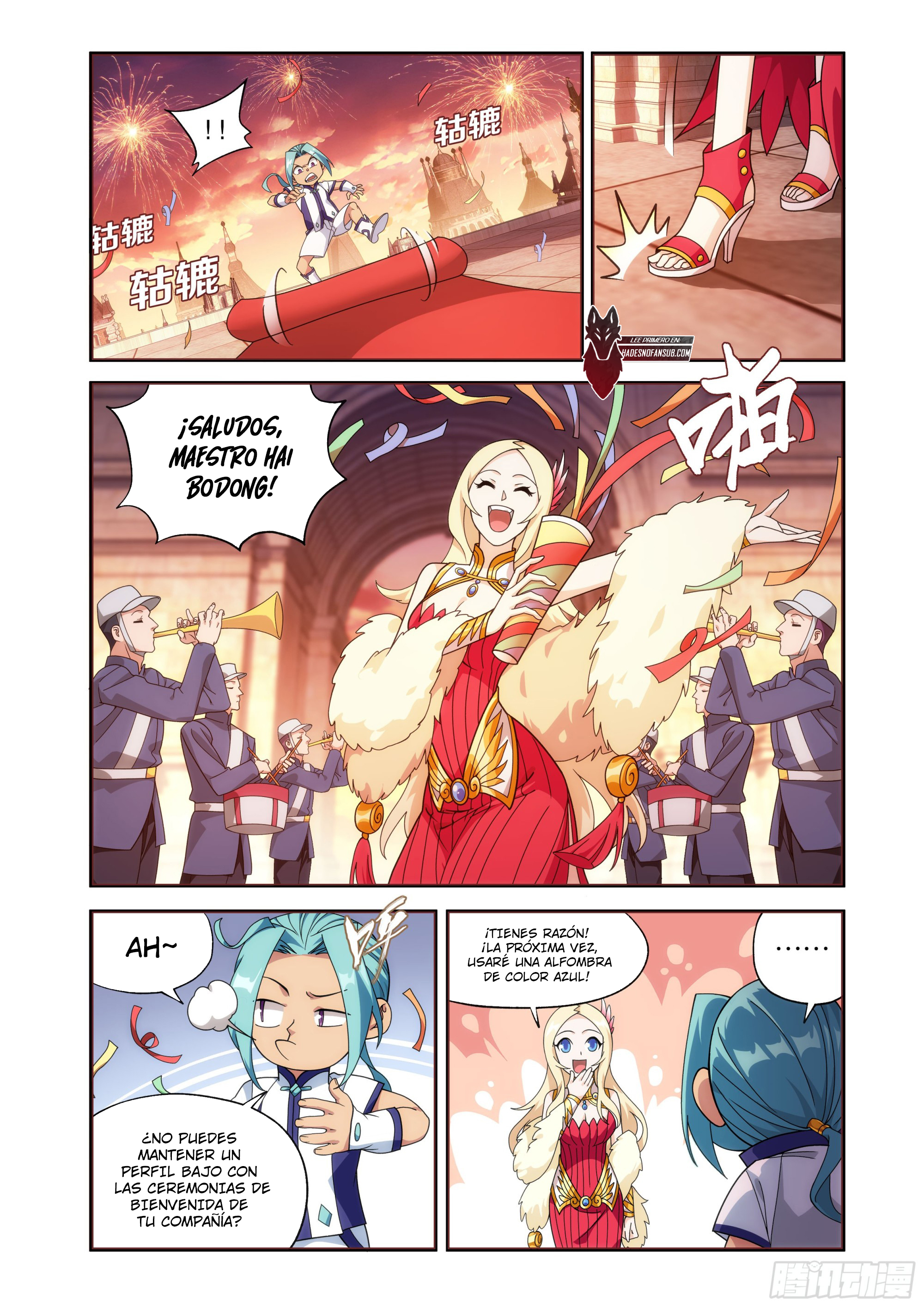 Rompiendo los Cielos en Combate — Capítulo 468 — 8