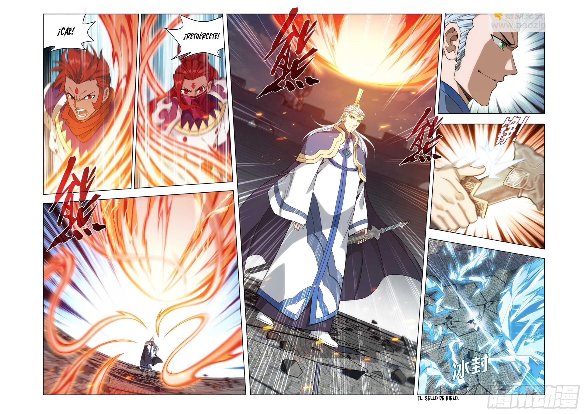 Rompiendo los Cielos en Combate — Capítulo 468 — 17