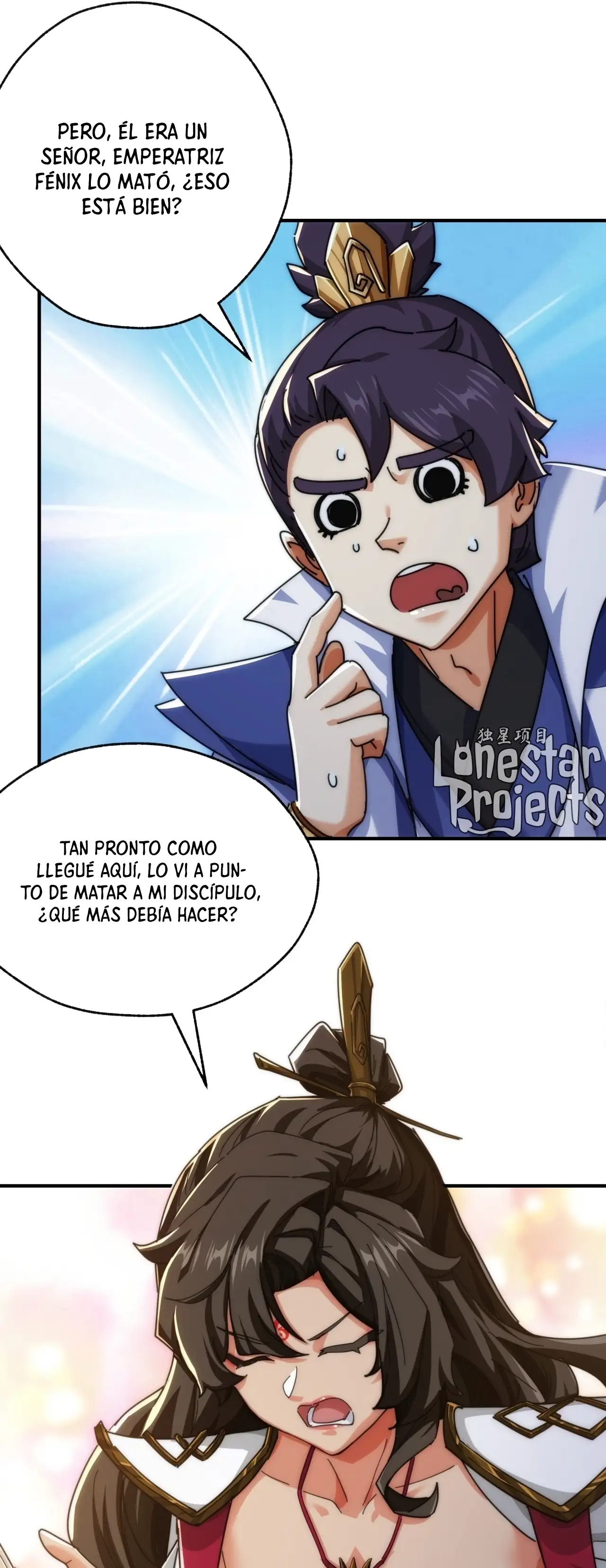¡Por favor mata al demonio! ¡Joven maestro! —  Capítulo 85 — 33
