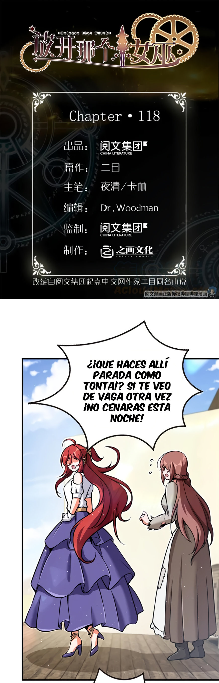 Liberen a esa bruja — Capítulo 118 — 2
