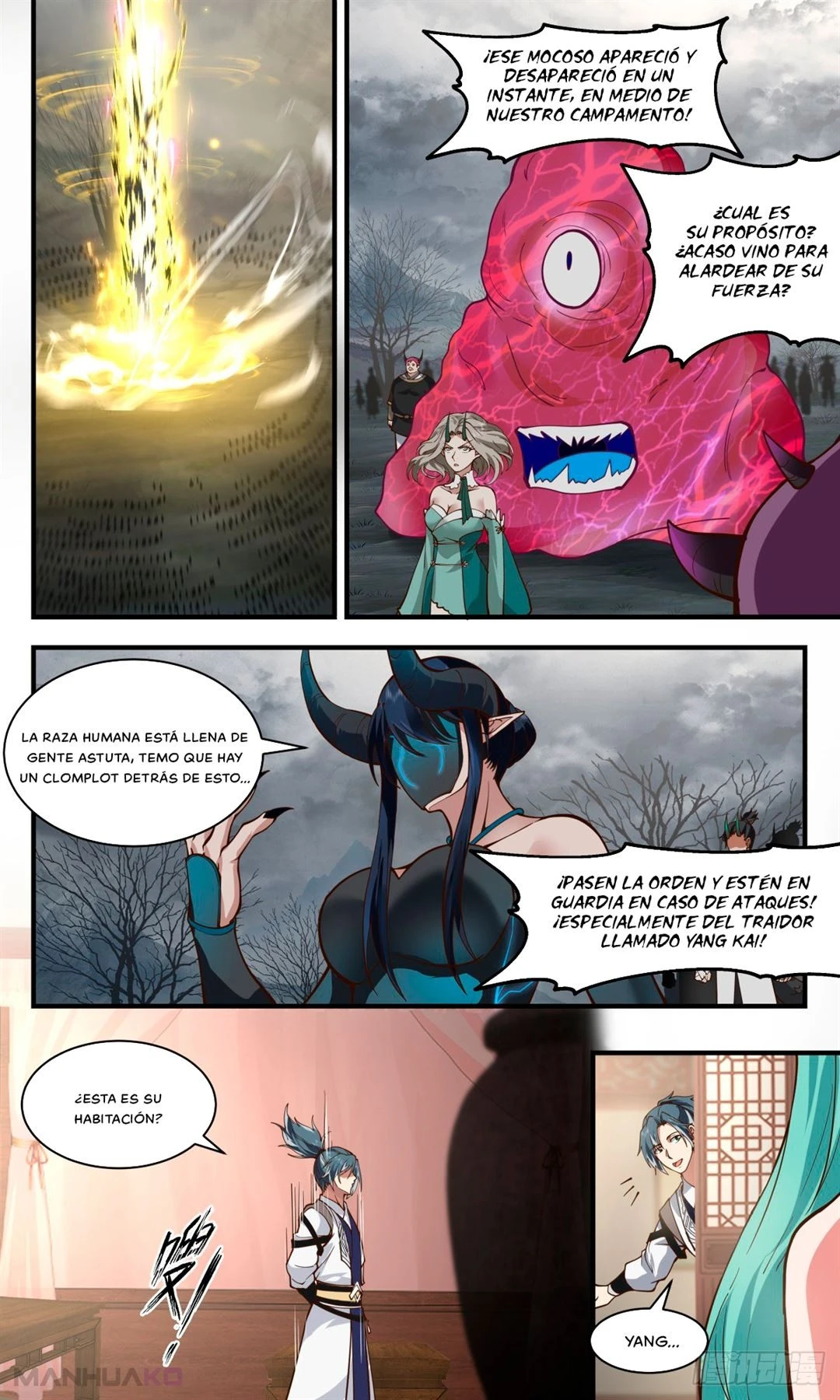 La Cumbre del Arte Marcial — Capítulo 2492 — 3