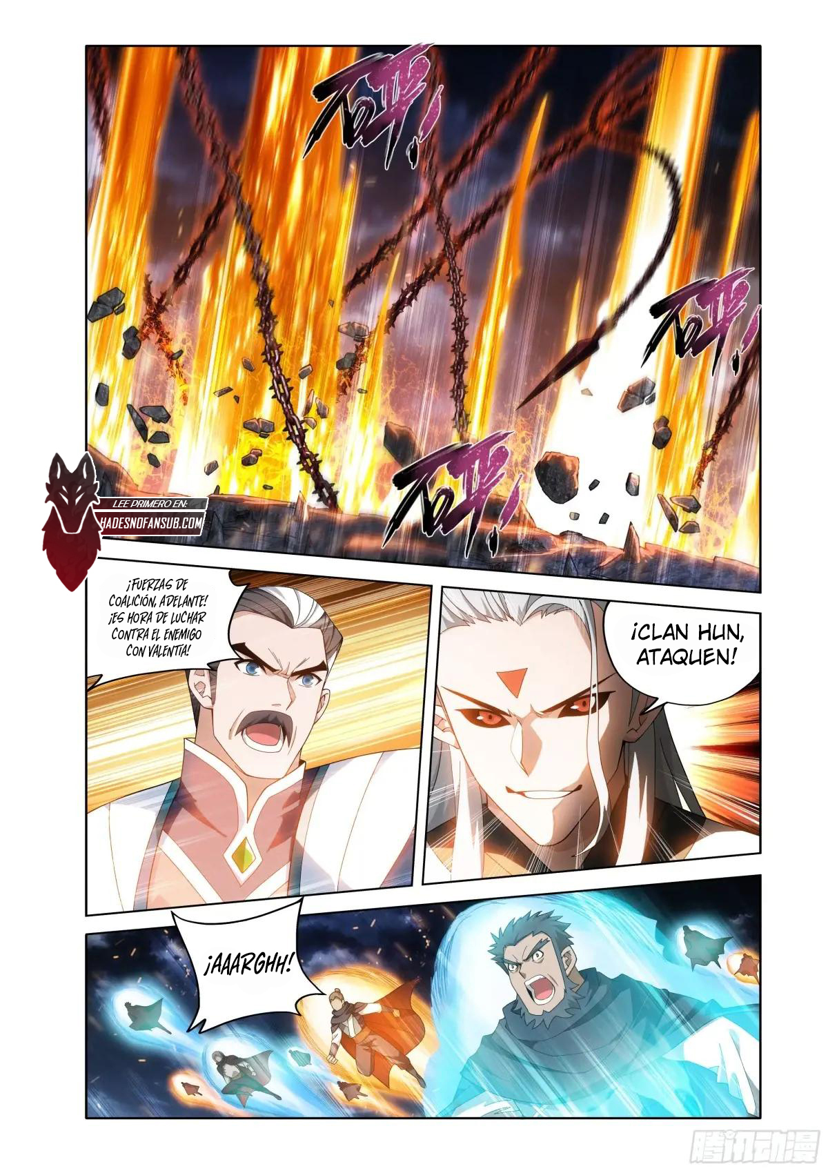Rompiendo los Cielos en Combate — Capítulo 459 — 3