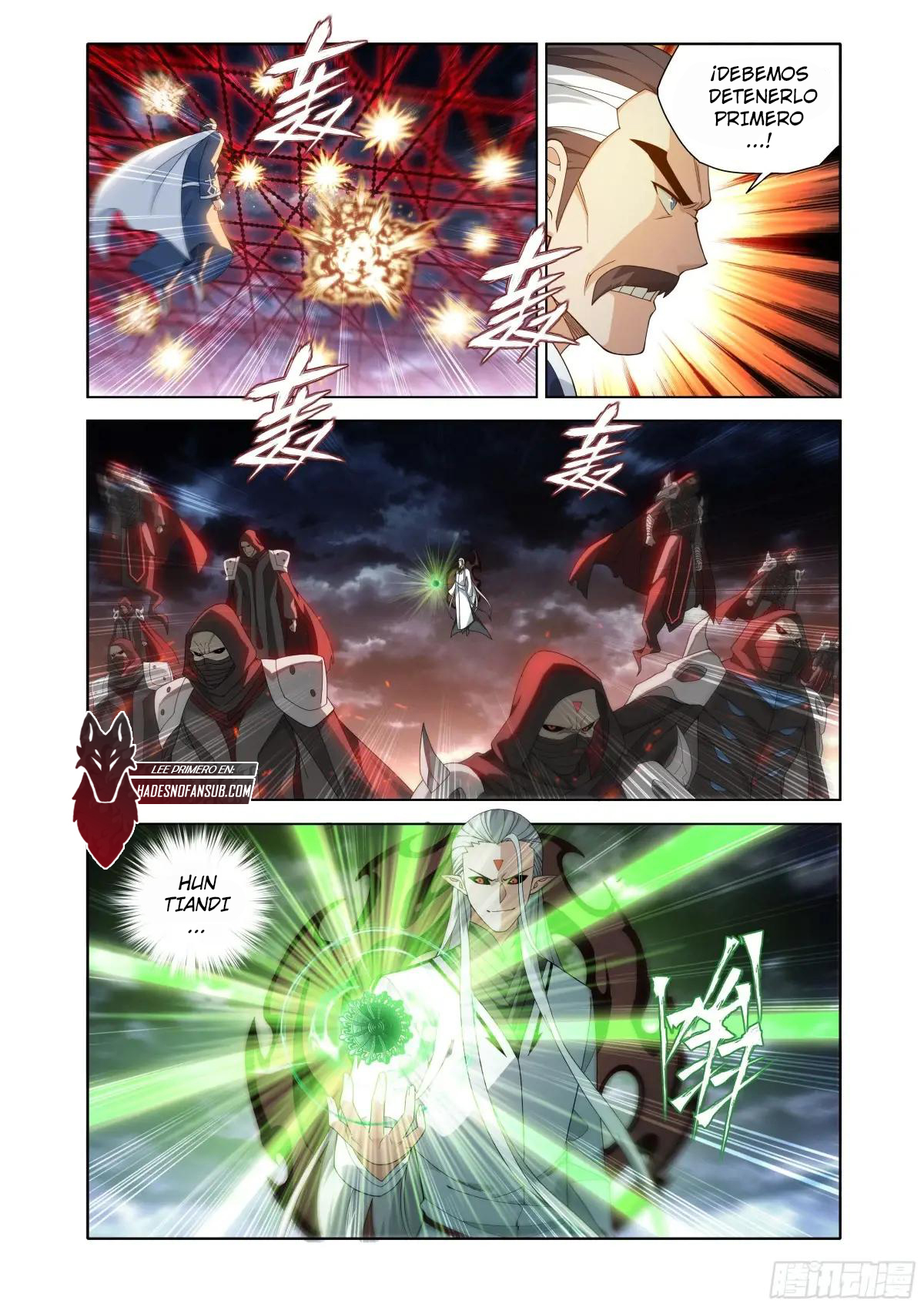 Rompiendo los Cielos en Combate — Capítulo 459 — 5